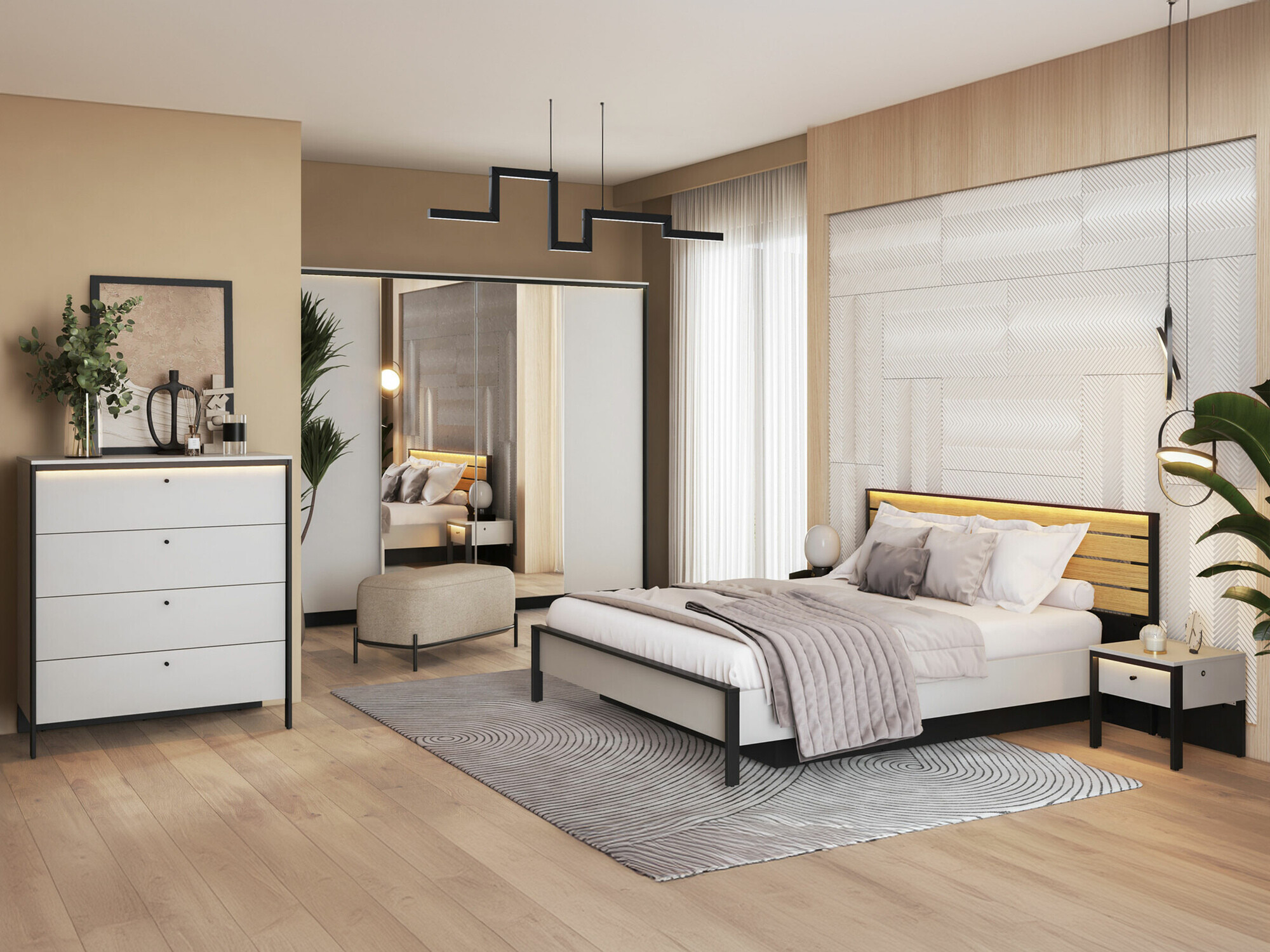 Slaapkamerset Almela 105 (Aanwezig)