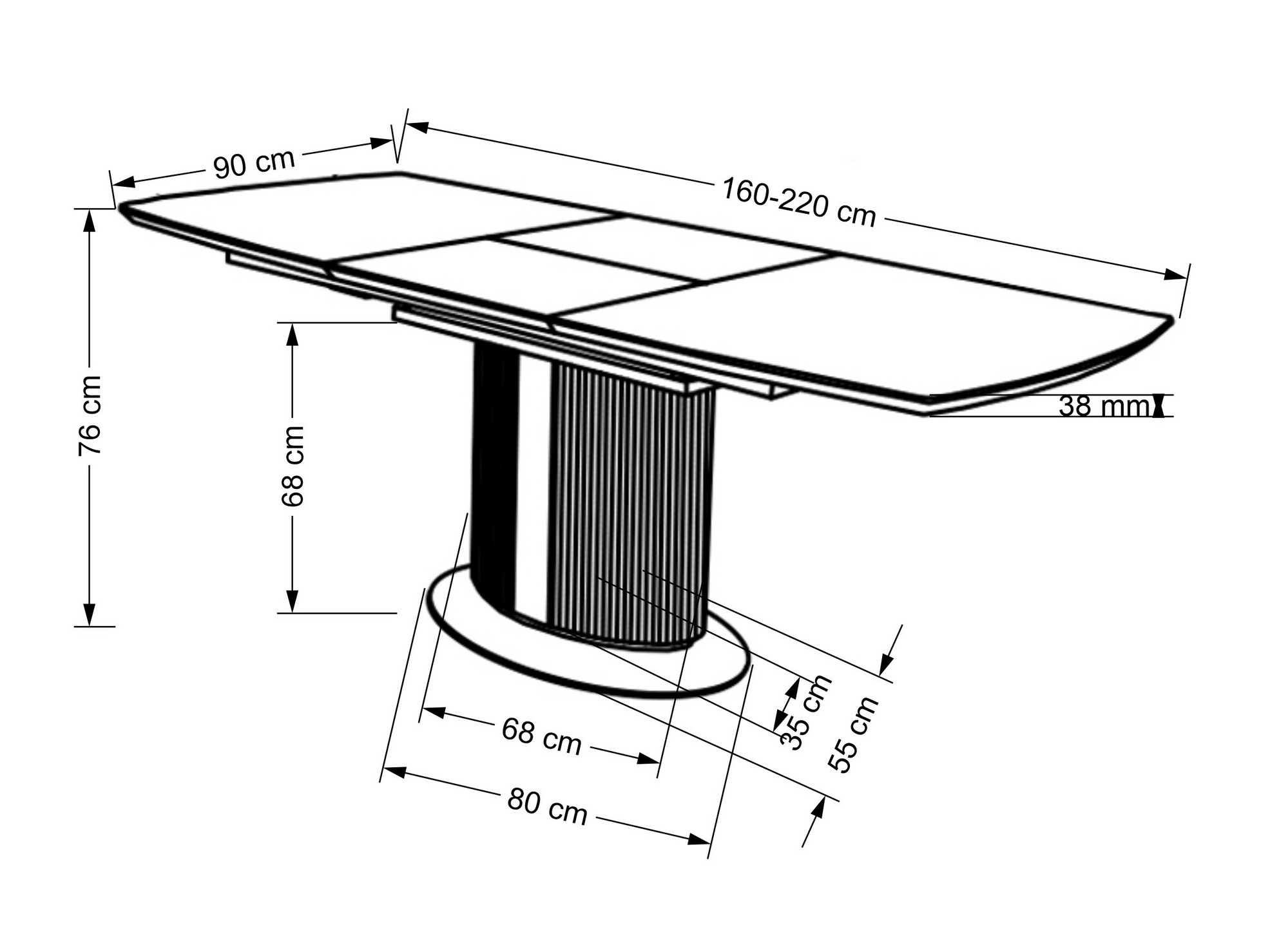 Tafel Houston 1787
