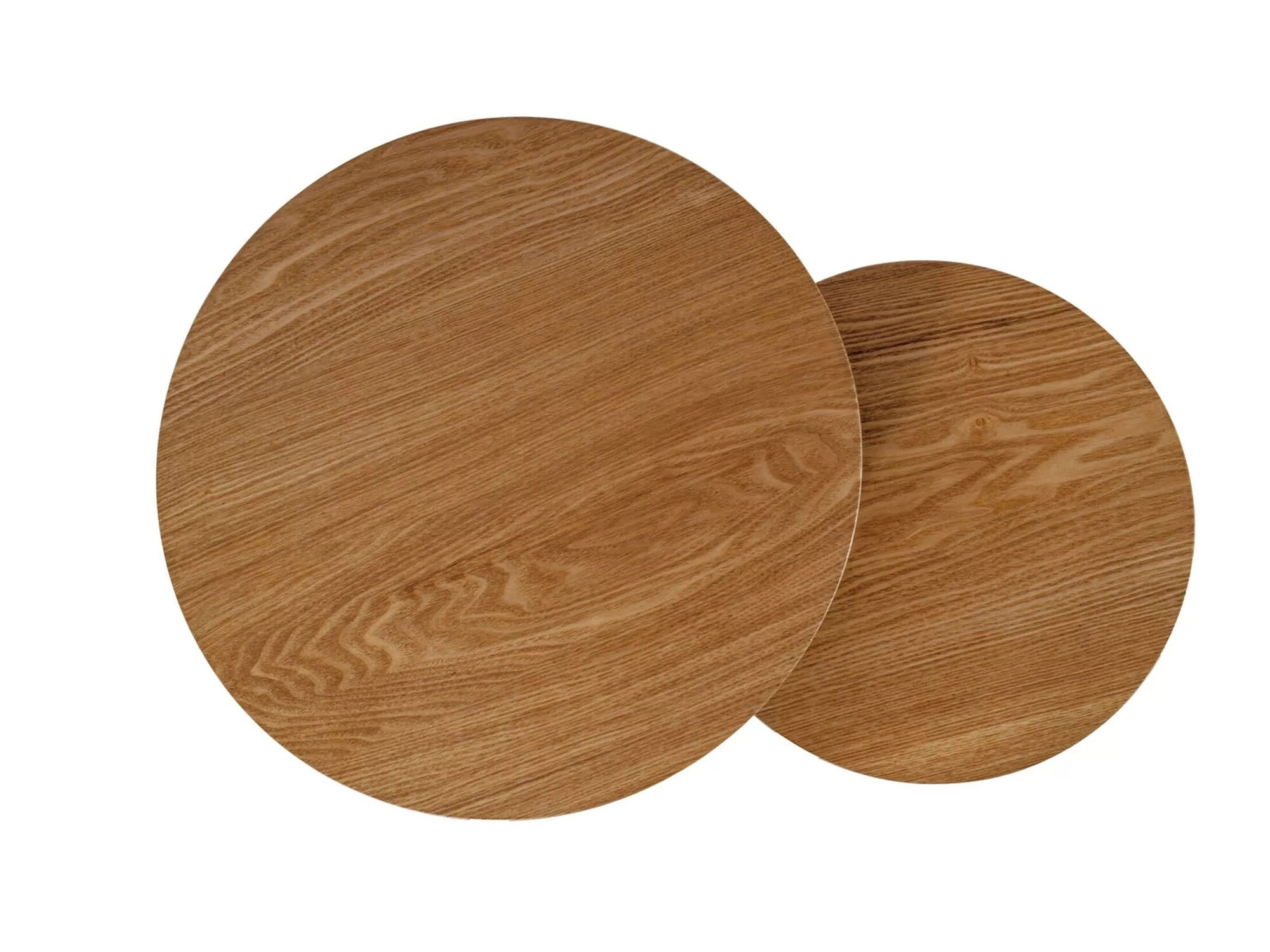 Salontafel set Detroit 486 (Zwart + Eiken)