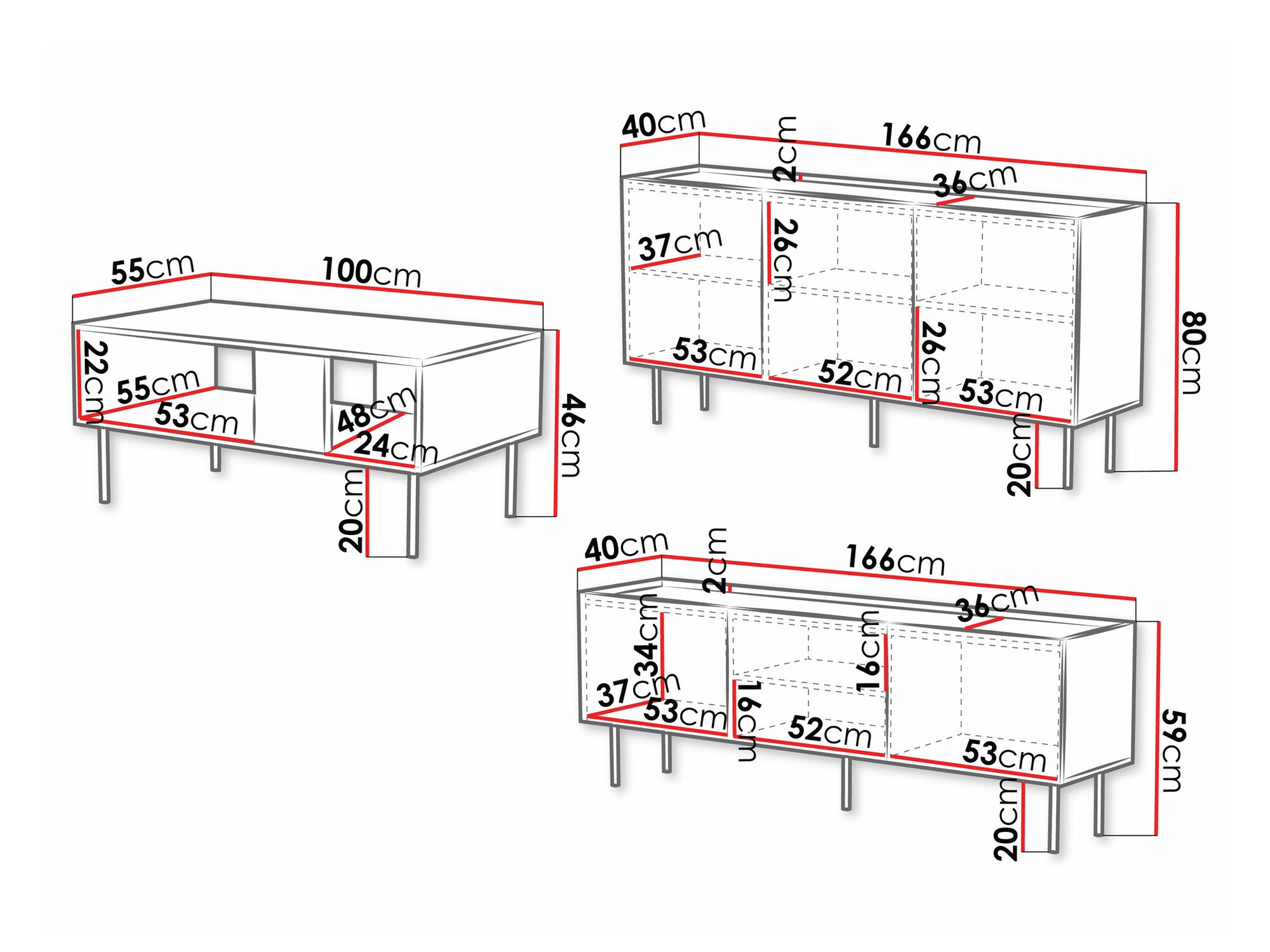 Woonkamerset Mortali 108 (Kasjmier)