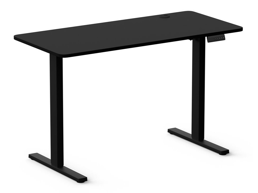 In hoogte verstelbaar bureau Lodi 103 (Zwart)