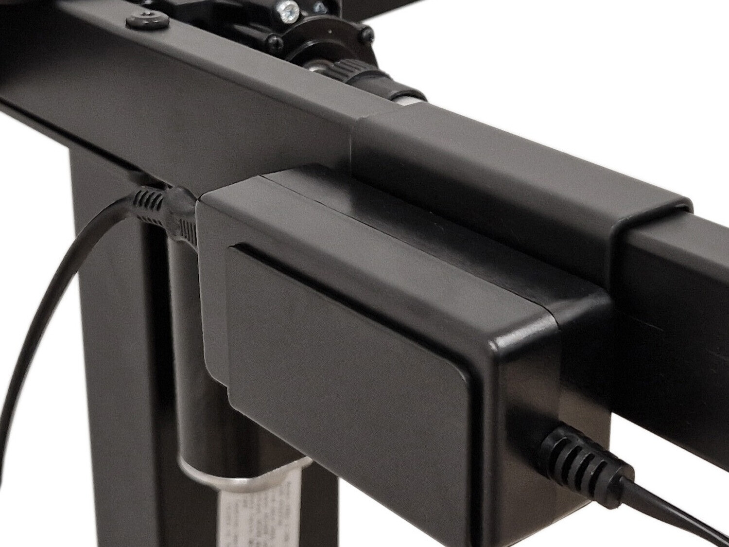 In hoogte verstelbaar bureau Buffalo 183 (Zwart)