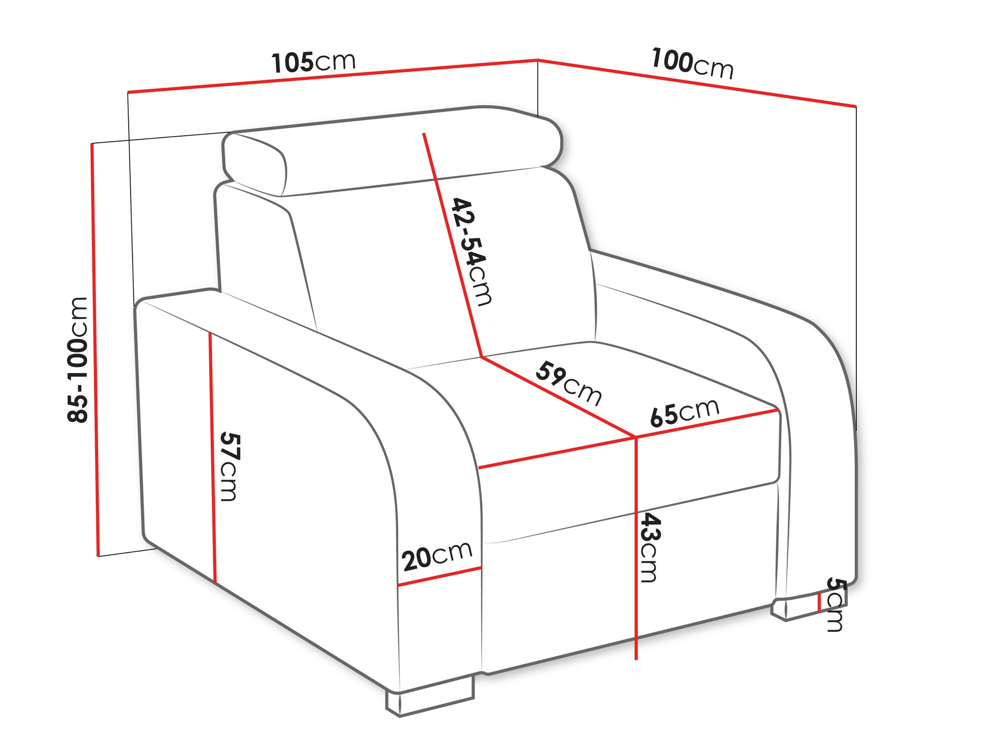 Fauteuil Etrcala 104 (Crown 16)