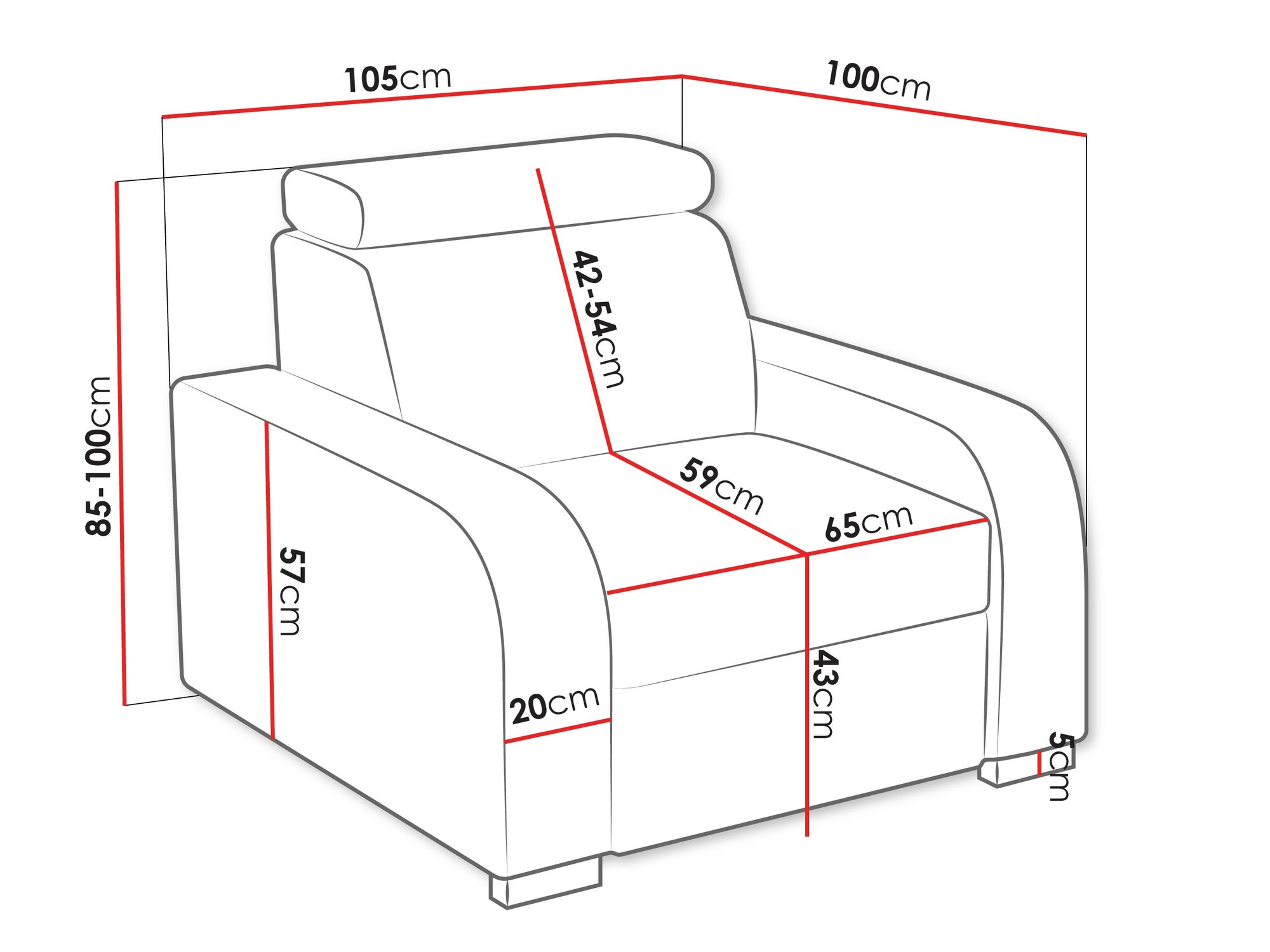 Fauteuil Etrcala 104 (Crown 18)