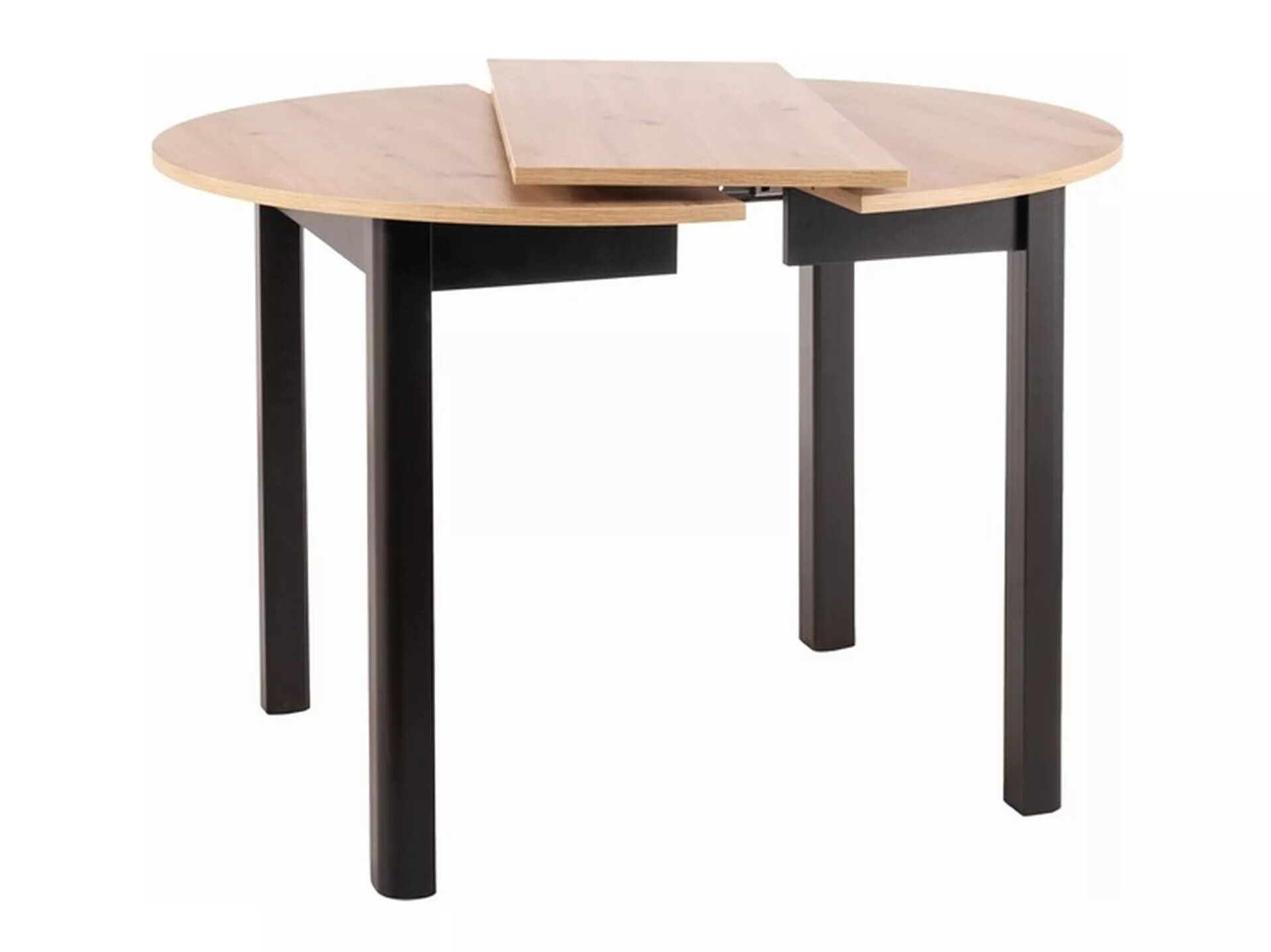 Tafel Detroit 899 (Artisan eiken + Zwart)