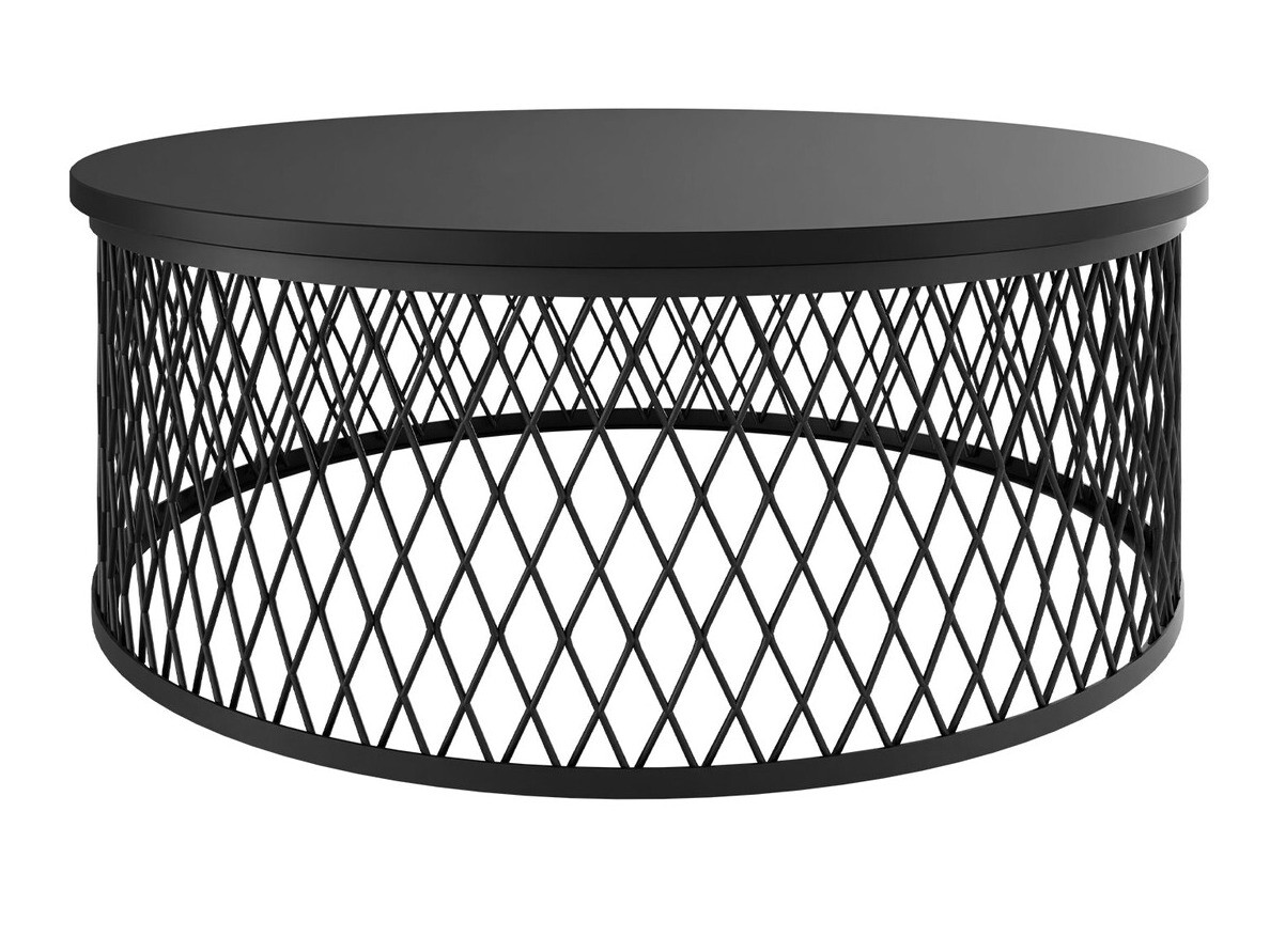 Salontafel Oswego 128 (Zwart)