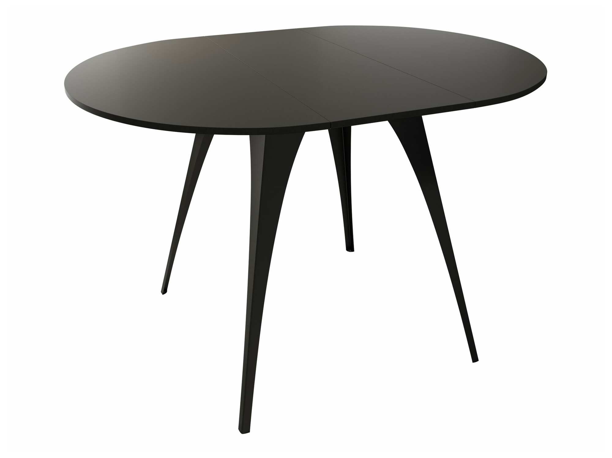 Tafel Oswego 132 (Zwart)