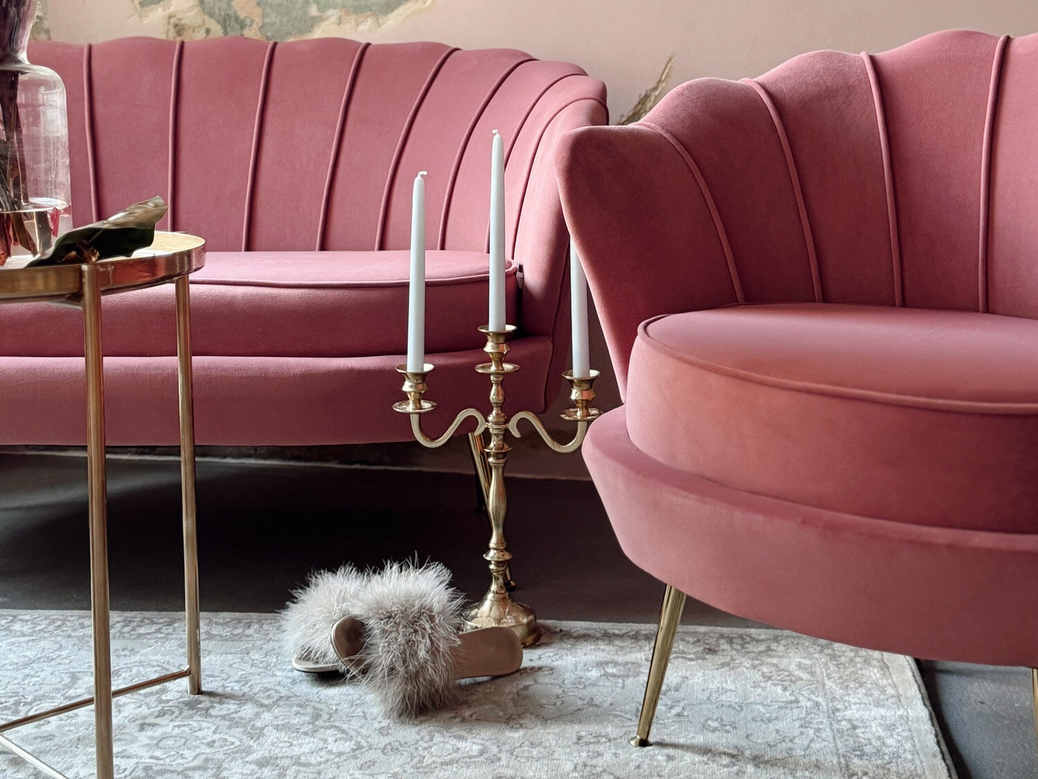Fauteuil Houston 828 (Roze)