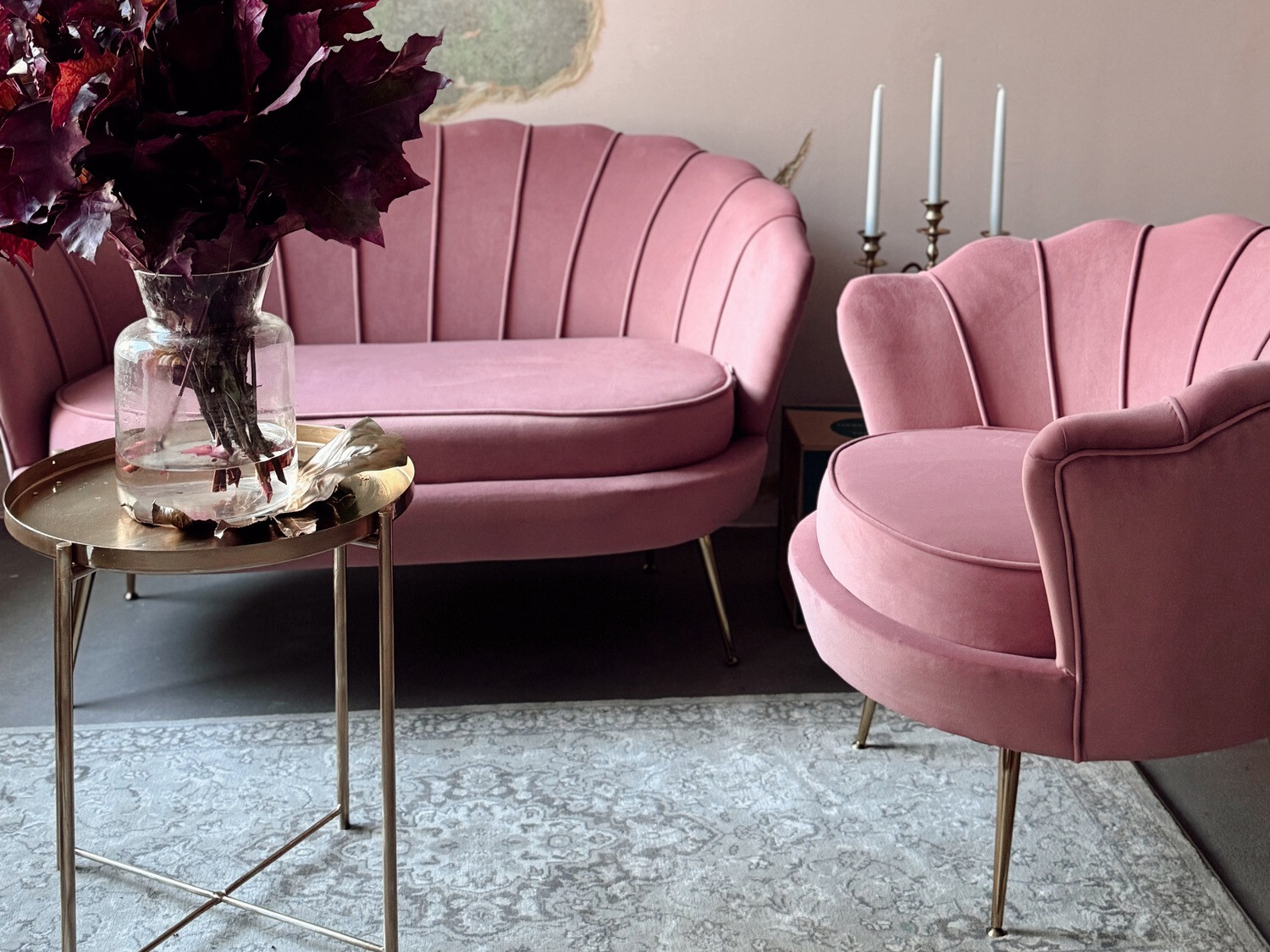 Fauteuil Houston 828 (Roze)