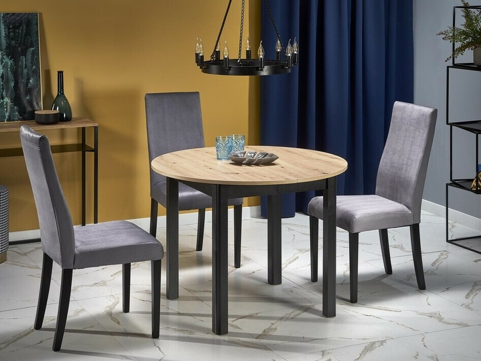 Stoel Houston 684 (Lichtgrijs + Zwart)