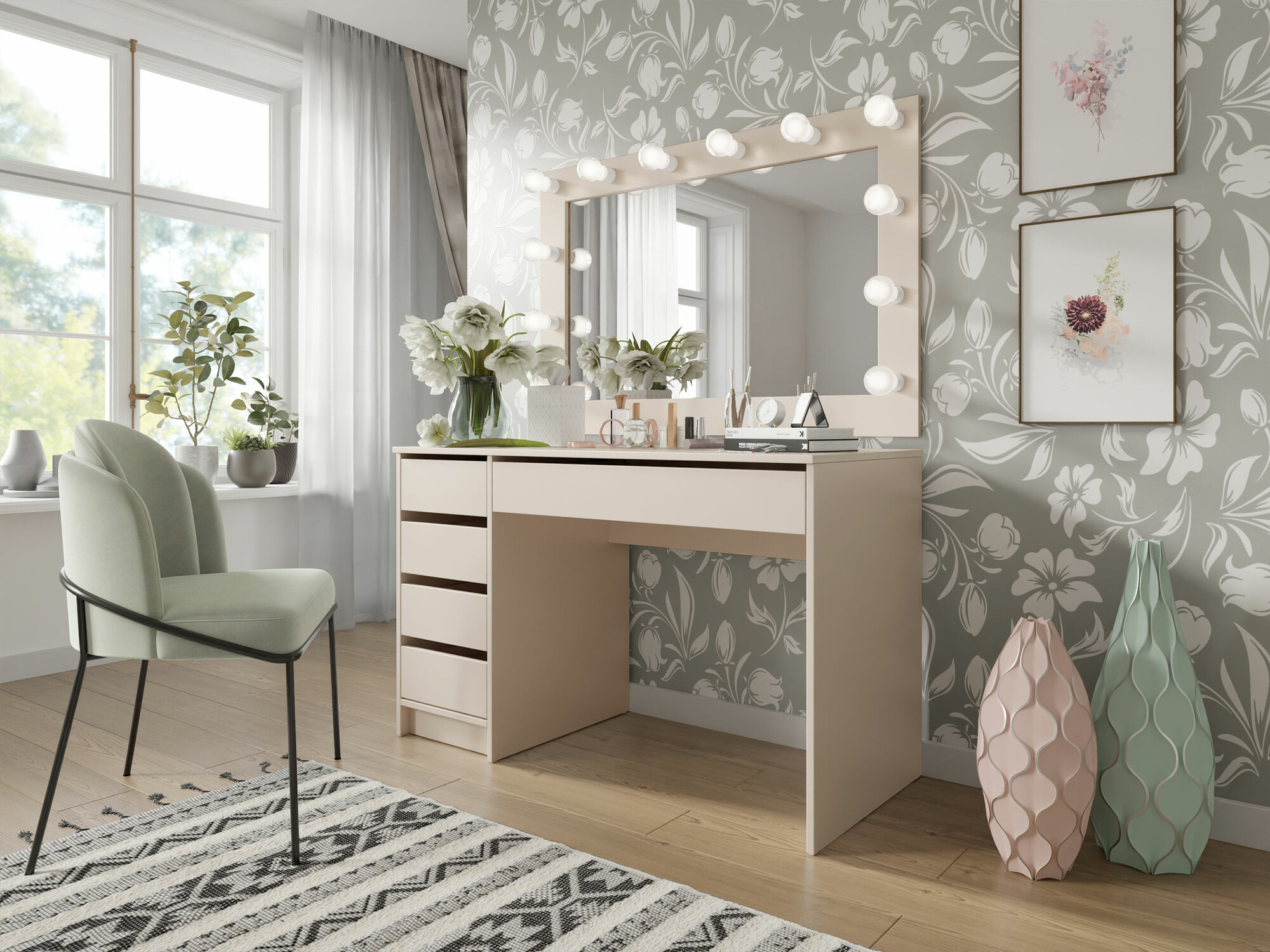 Bureau Comfivo Terros I (Beige)