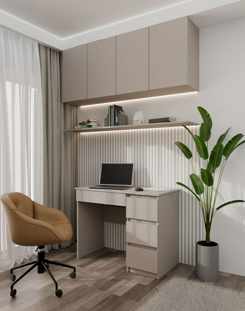 Bureau Elbvelu 108 (Grijs)