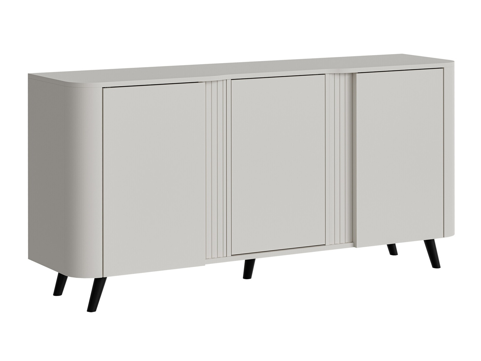 Dressoir Charlotte 201 (Kasjmier + Zwart)