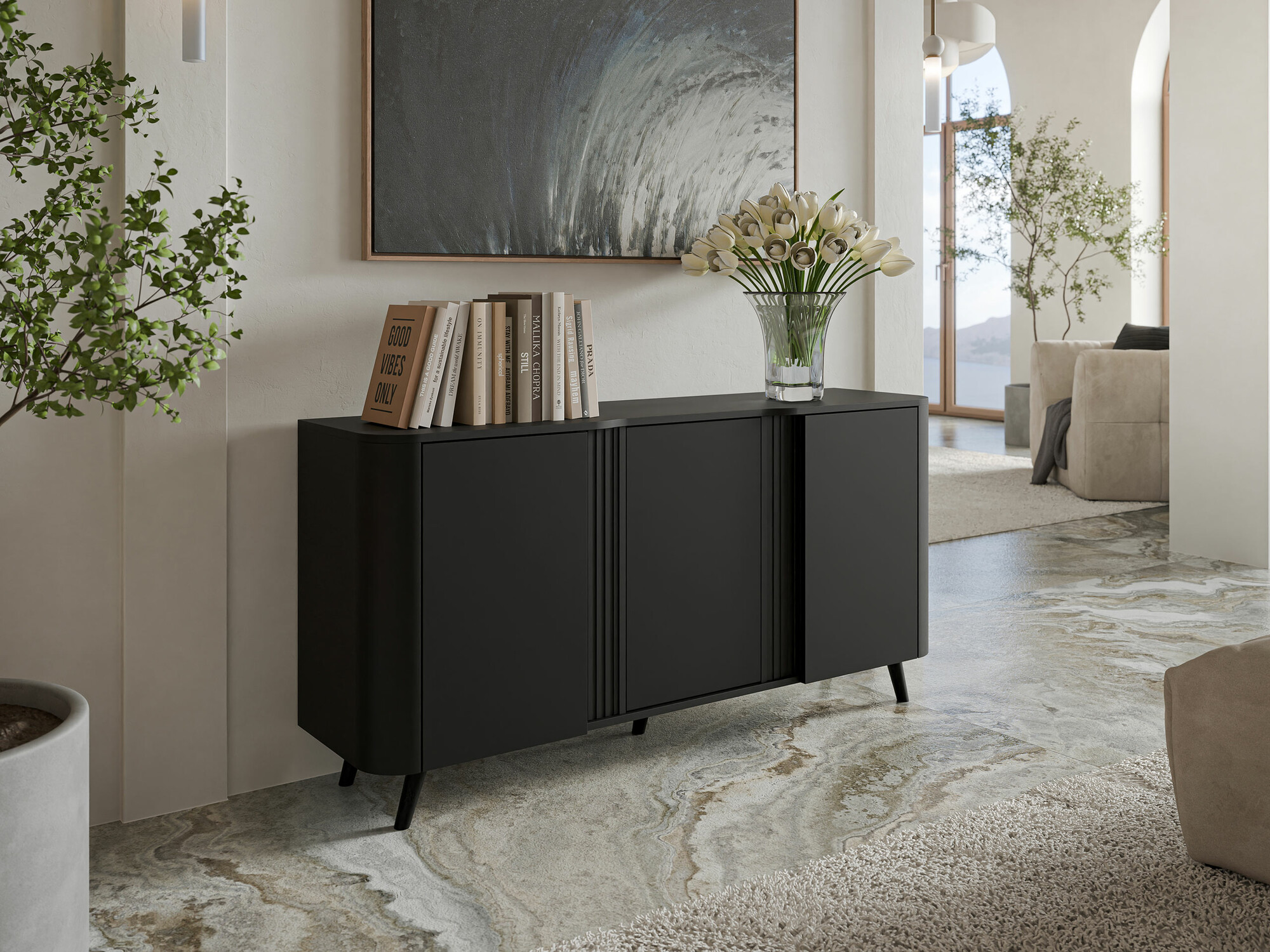 Dressoir Modus (Zwart)