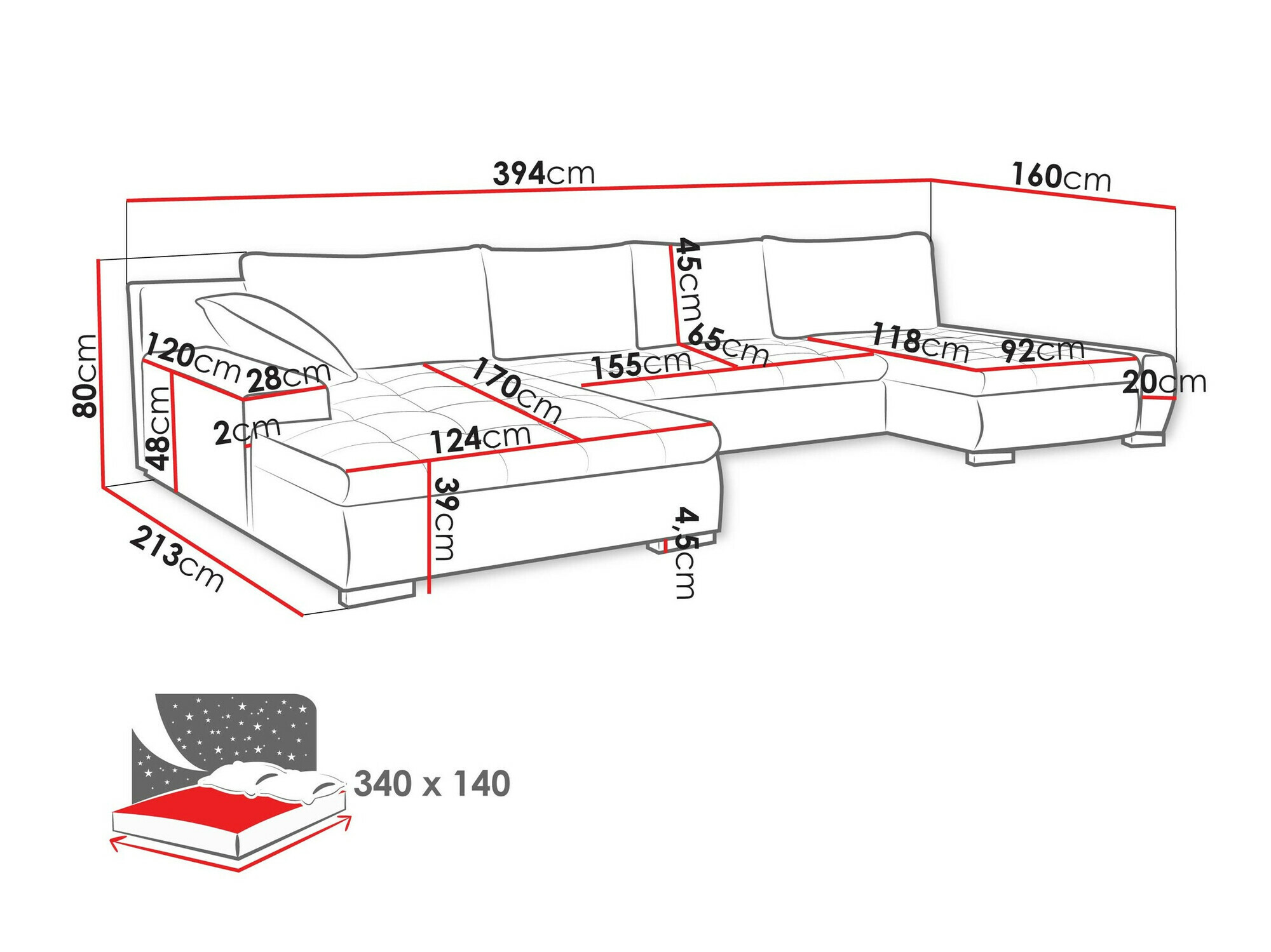 Hoekbank Comfivo 106 (Wave 09)