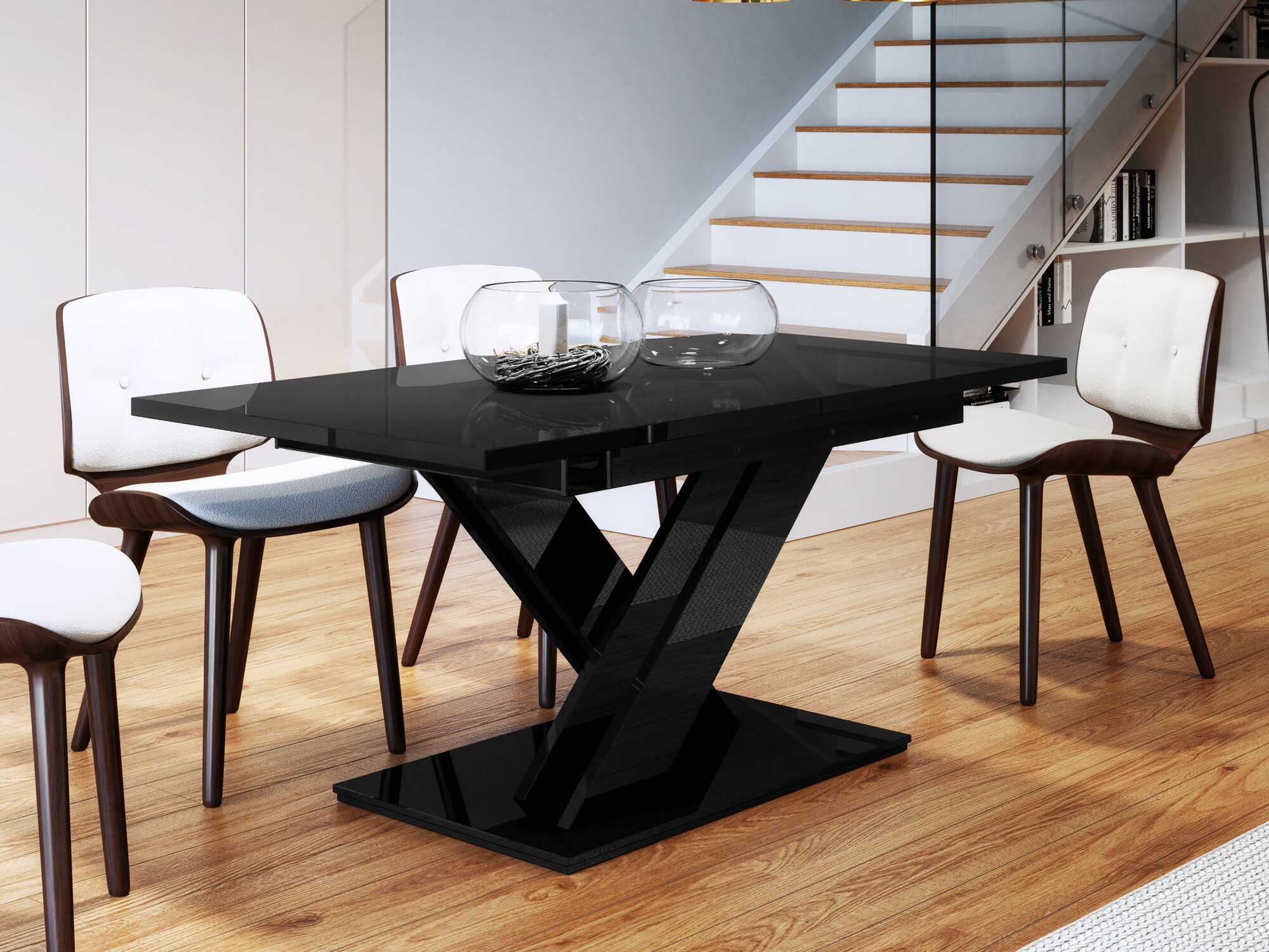 Tafel Decium (Glanzend zwart)