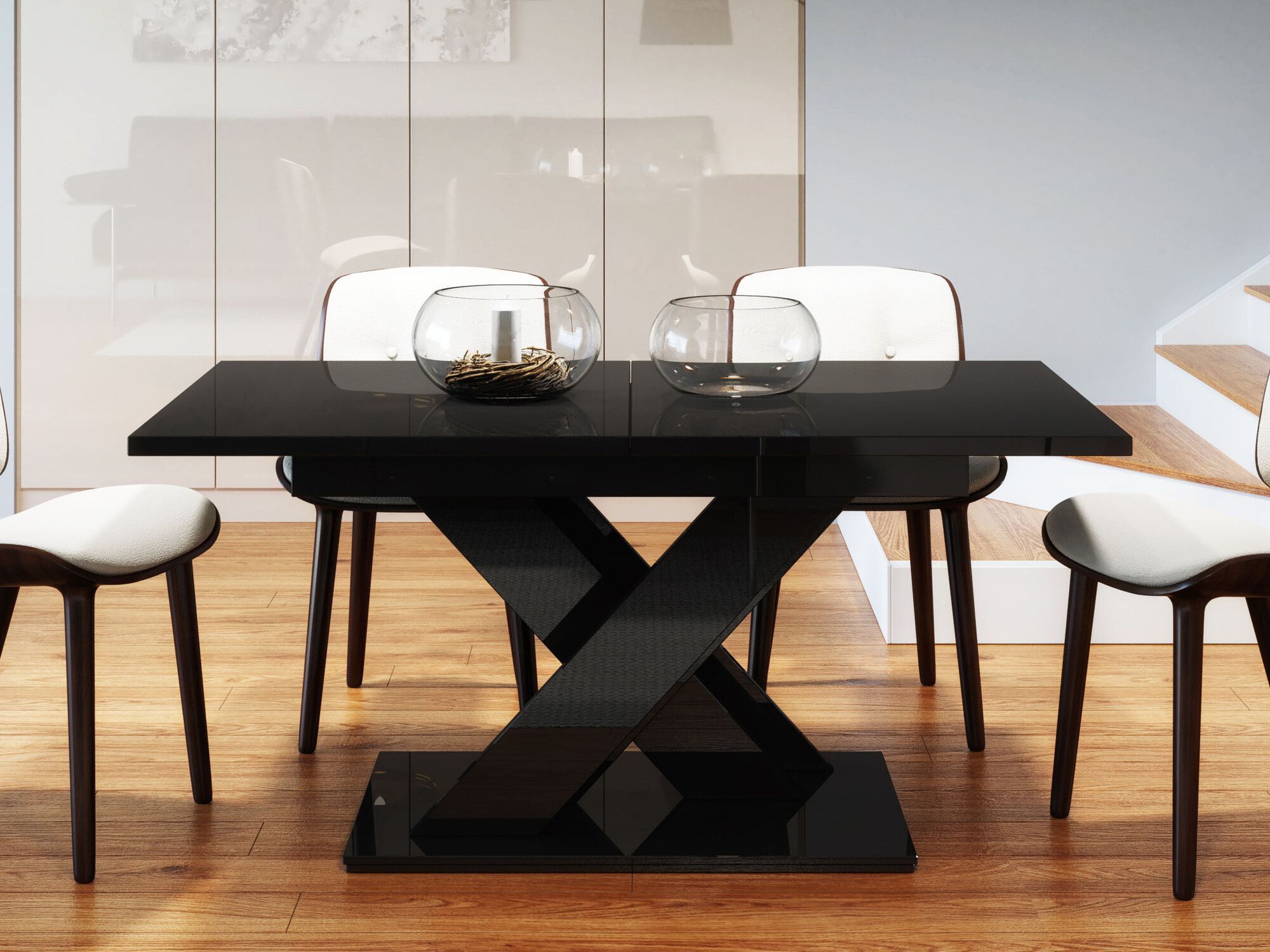Tafel Decium (Glanzend zwart)