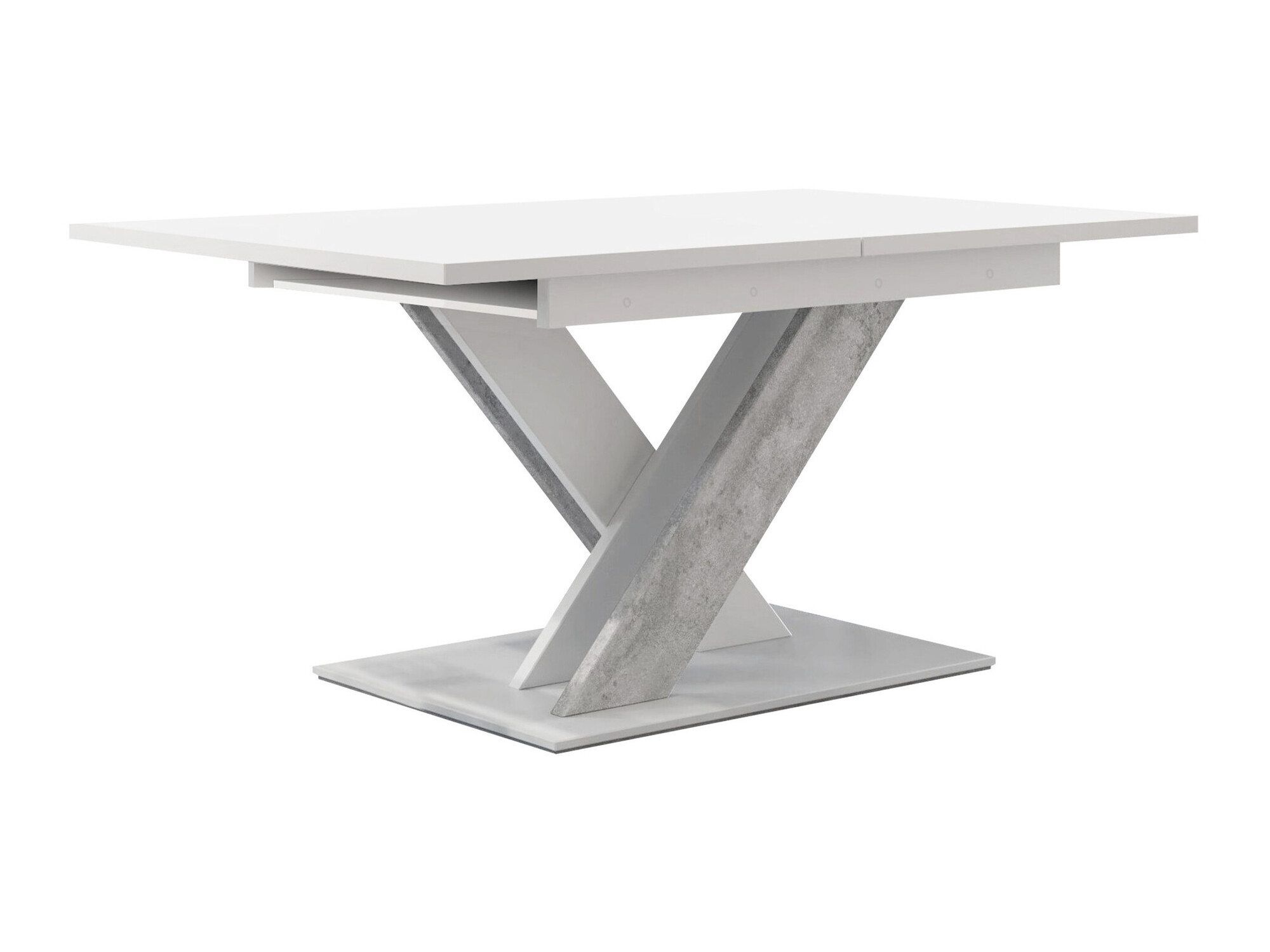 Tafel Goodyear 103 (Wit + Beton)