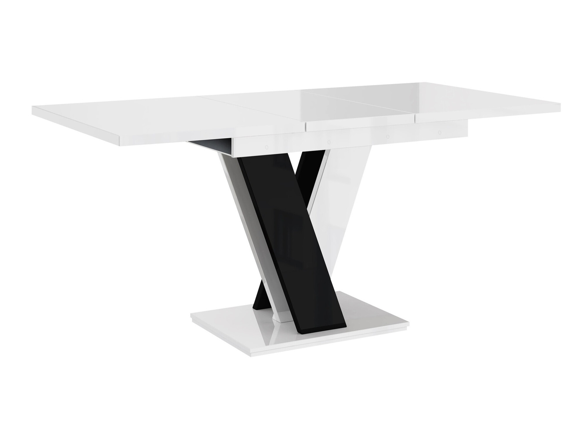 Tafel Musus (Glanzend wit + Glanzend zwart)