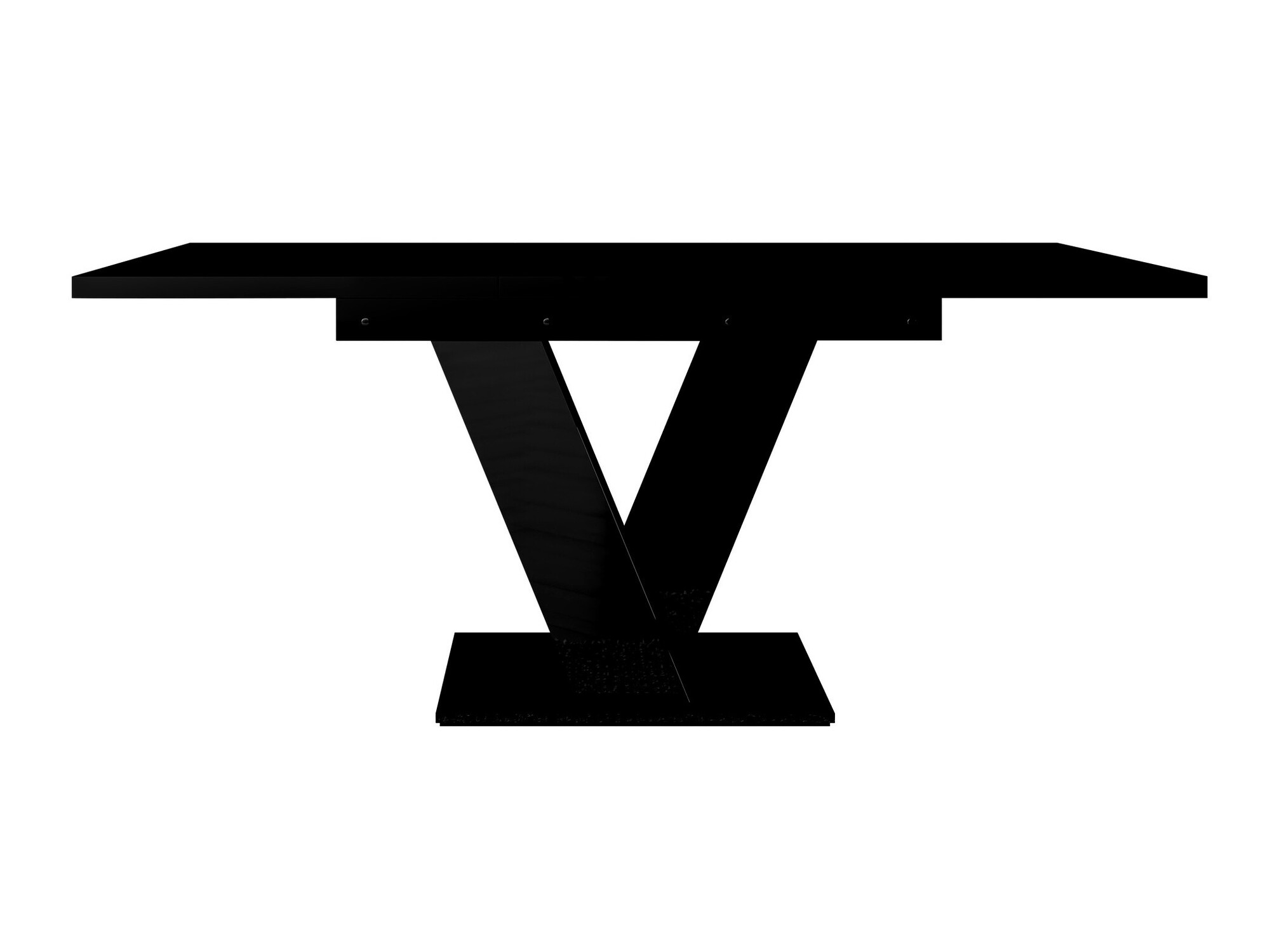 Tafel Musus (Glanzend zwart)