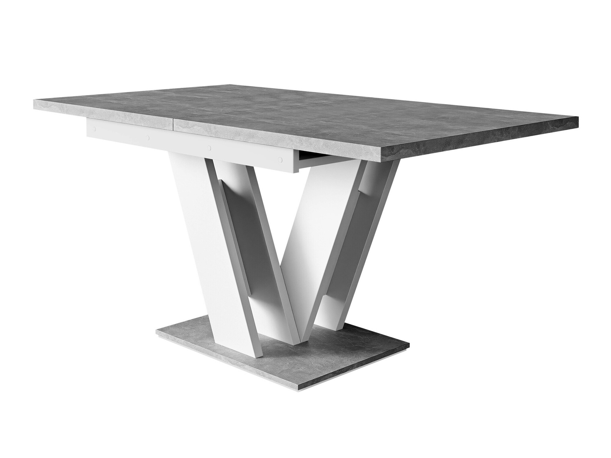 Tafel Musus (Wit + Beton)