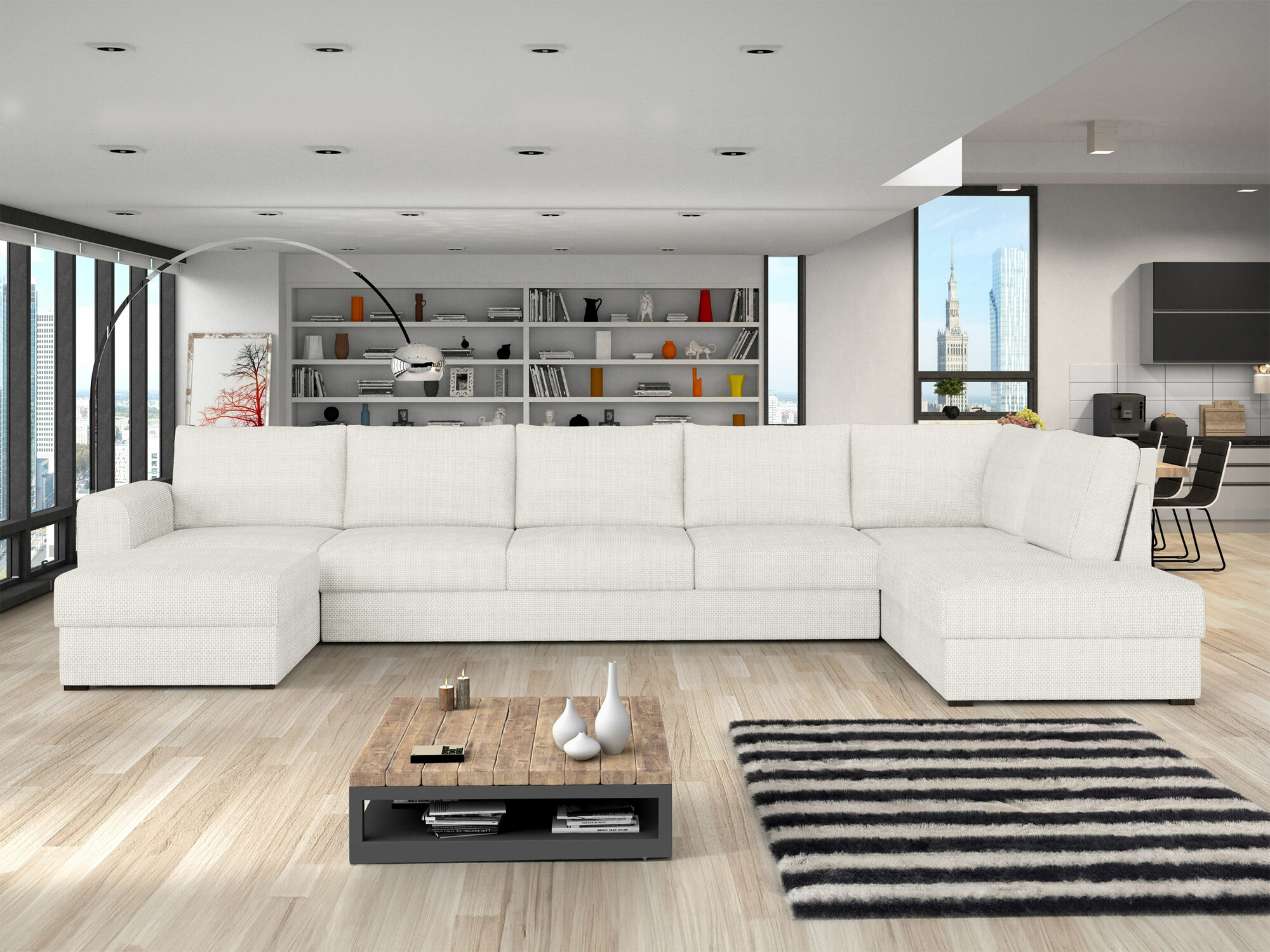 Hoekbank Comfivo Flumen I (Flow 06)