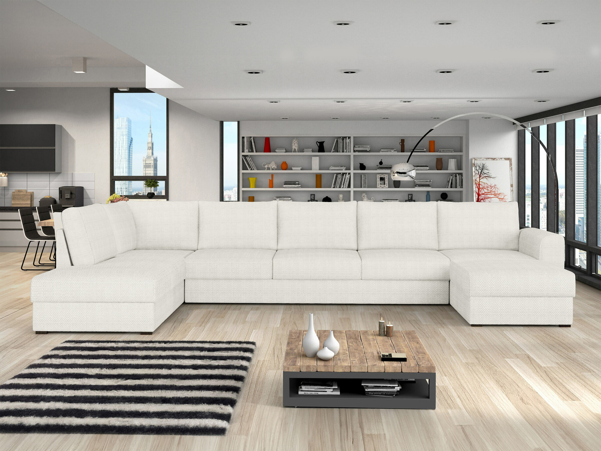 Hoekbank Comfivo Flumen I (Flow 06)