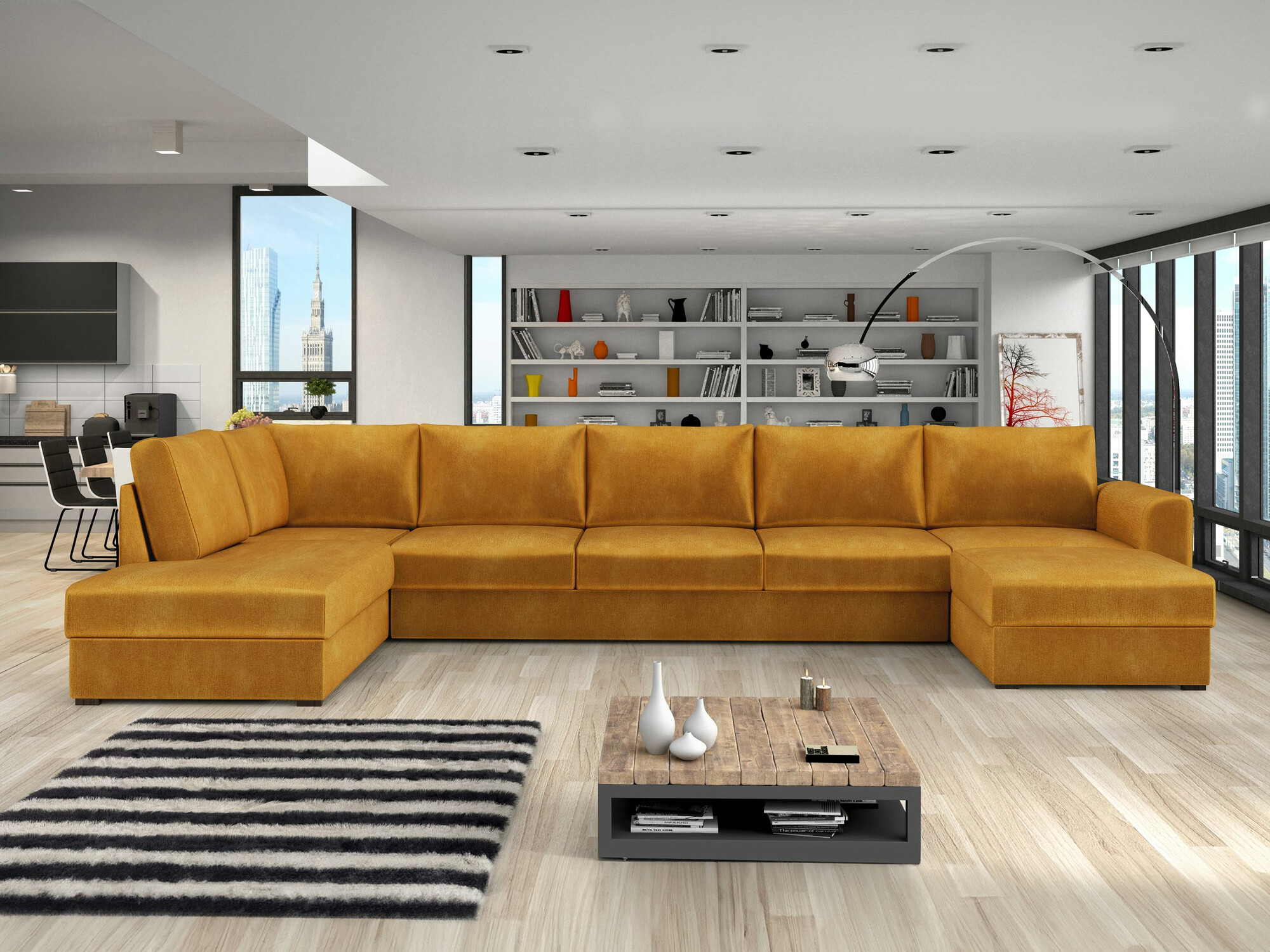 Hoekbank Comfivo Flumen I (Wave 05)