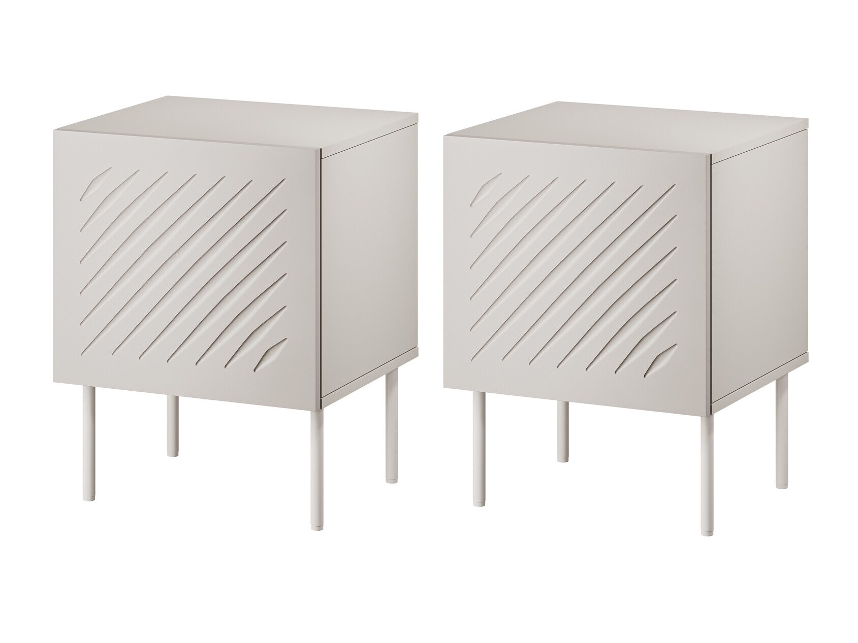 Een set nachtkastjes Tolfelo 104 (Beige)