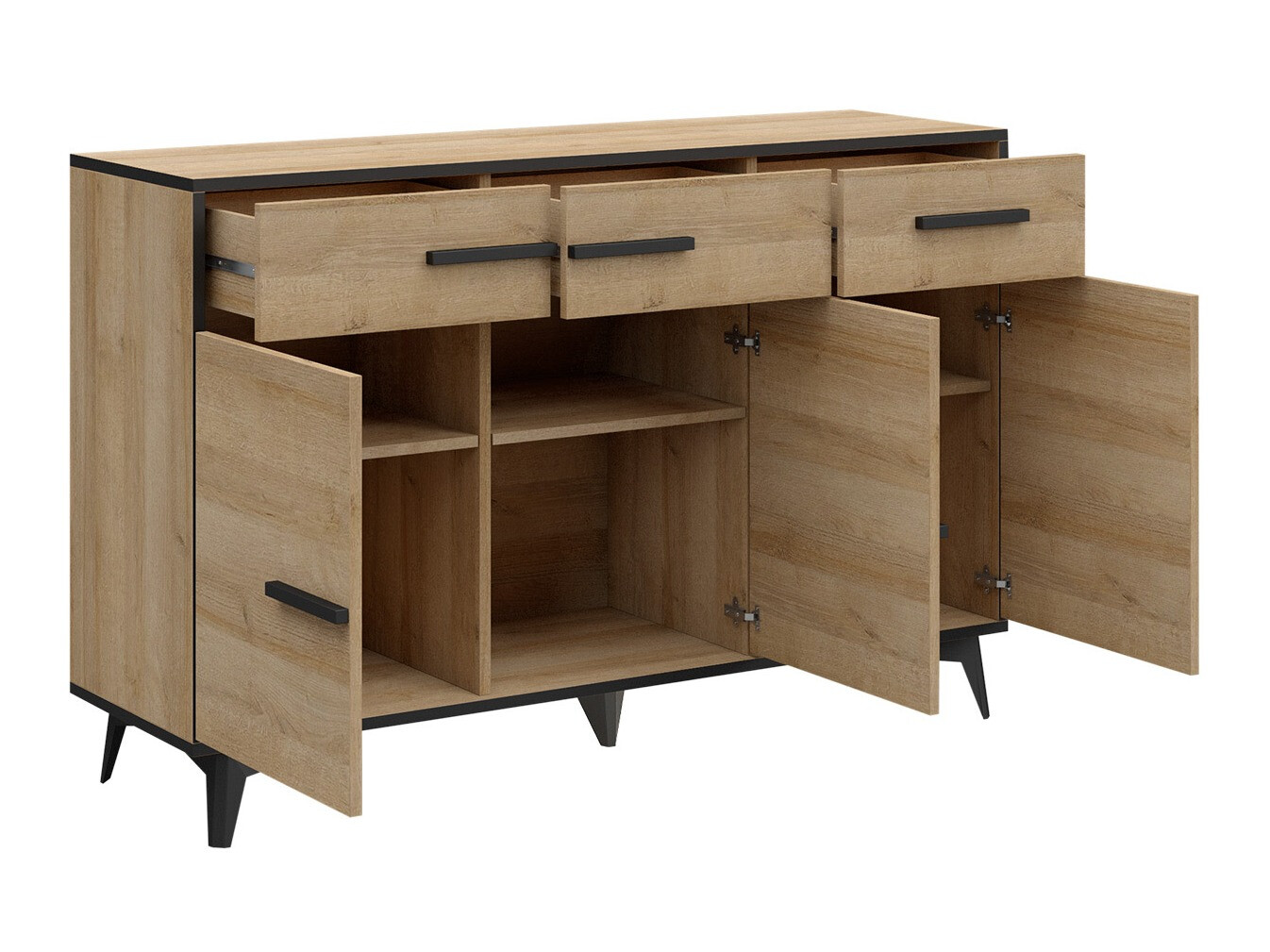 Woonkamerset Avimora 113 (Notenhout)