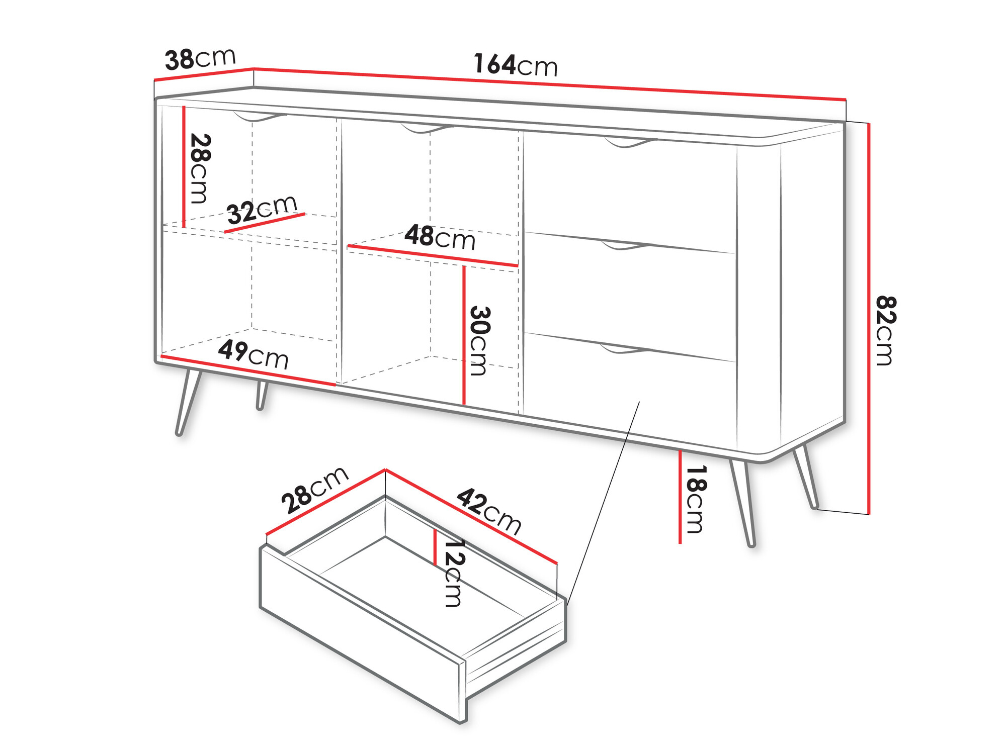 Ladekast Versoe 101 (Beige)