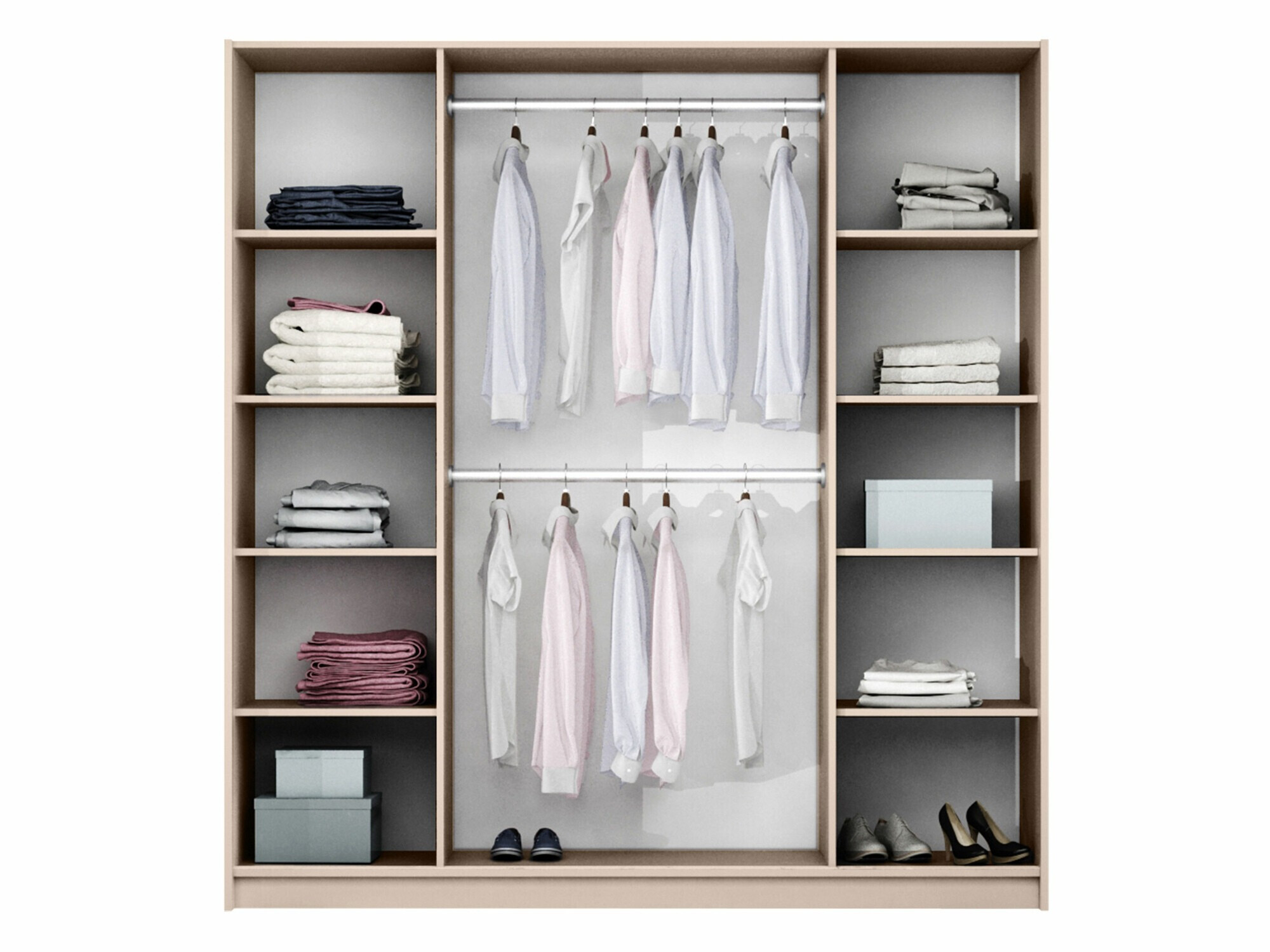 Kledingkast Honolulu 237 (Lava)