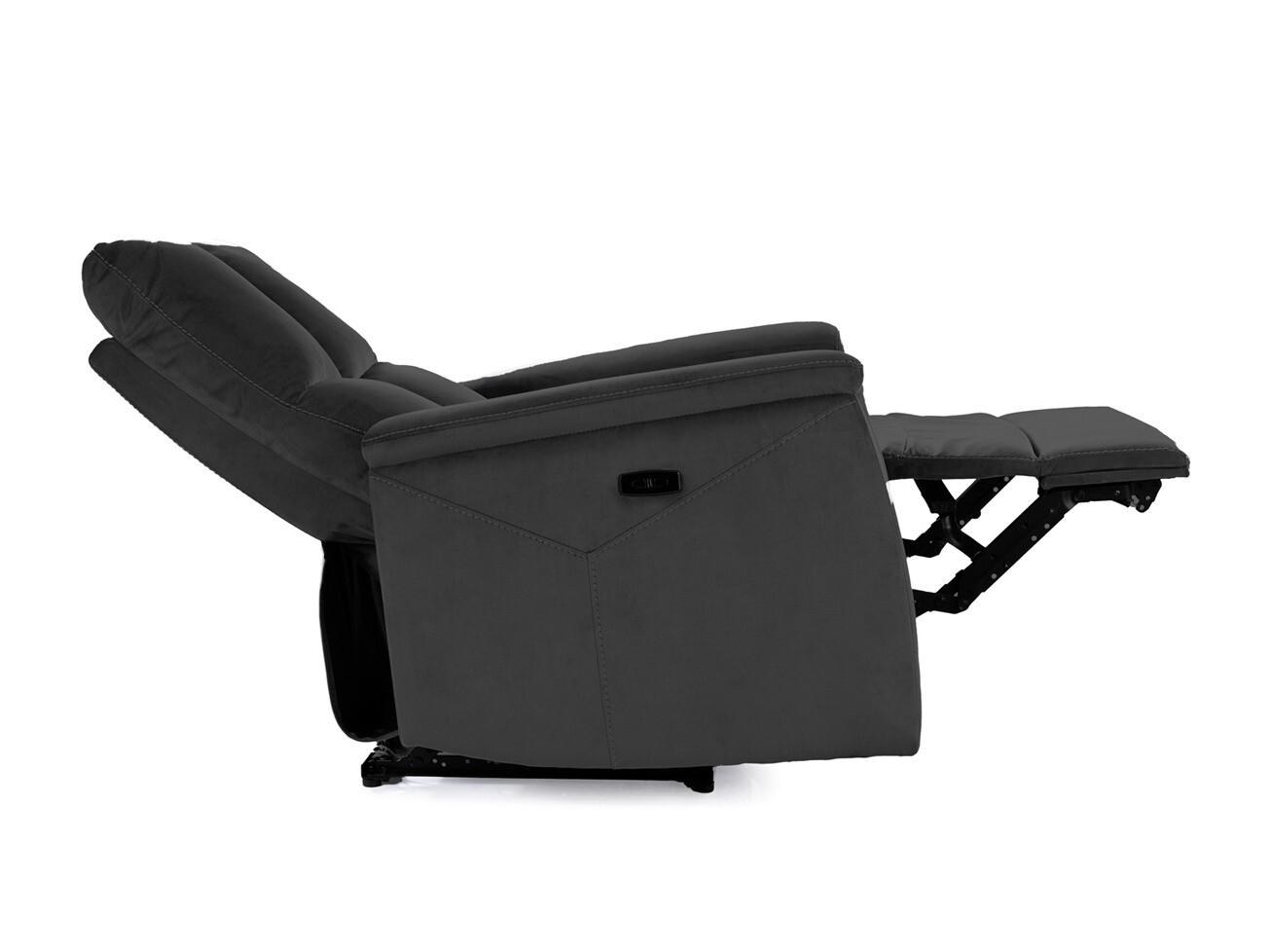 Relaxfauteuil Detroit 535 (Zwart)