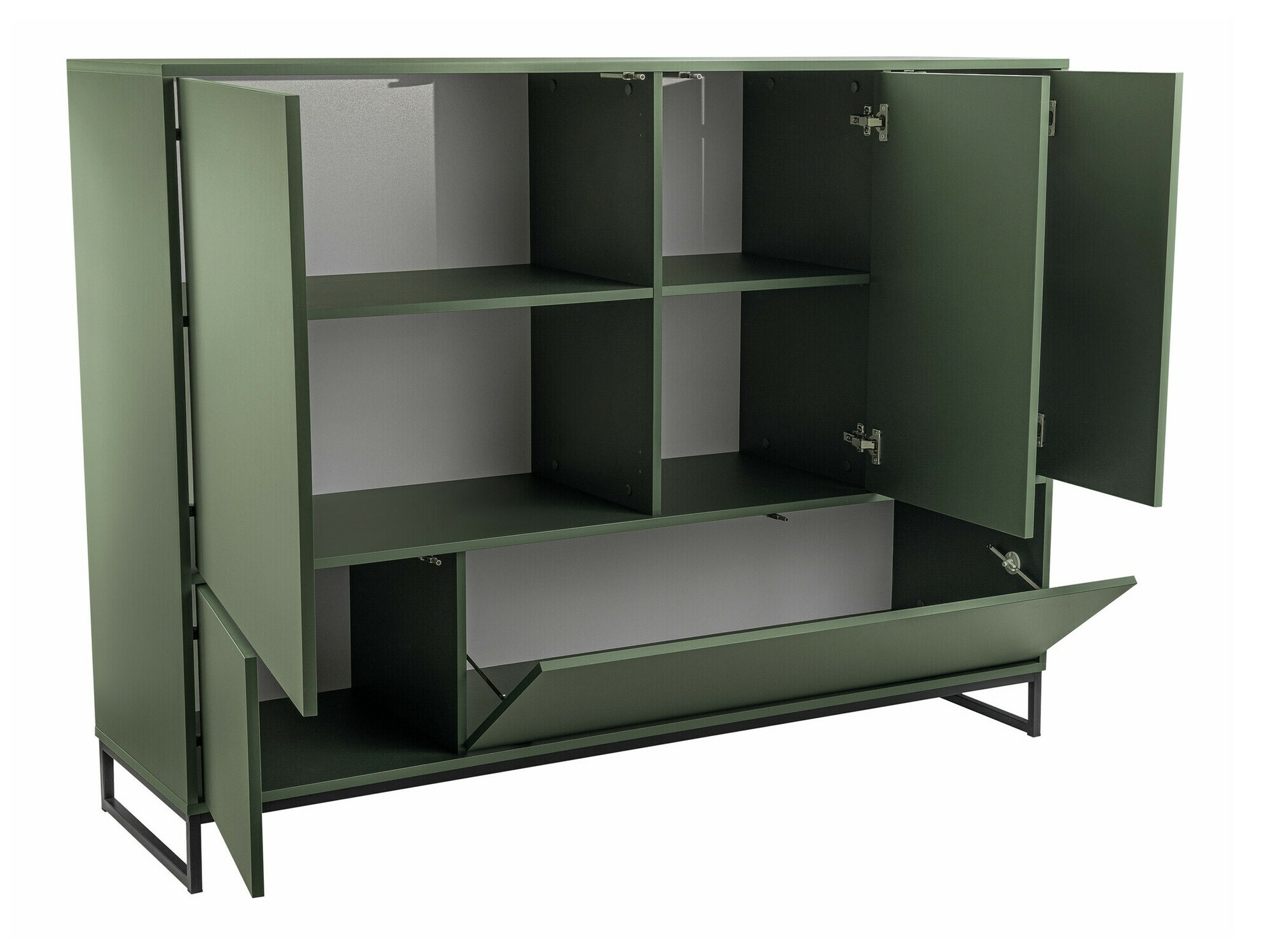 Boekenkast Calcalo 106 (Beige)