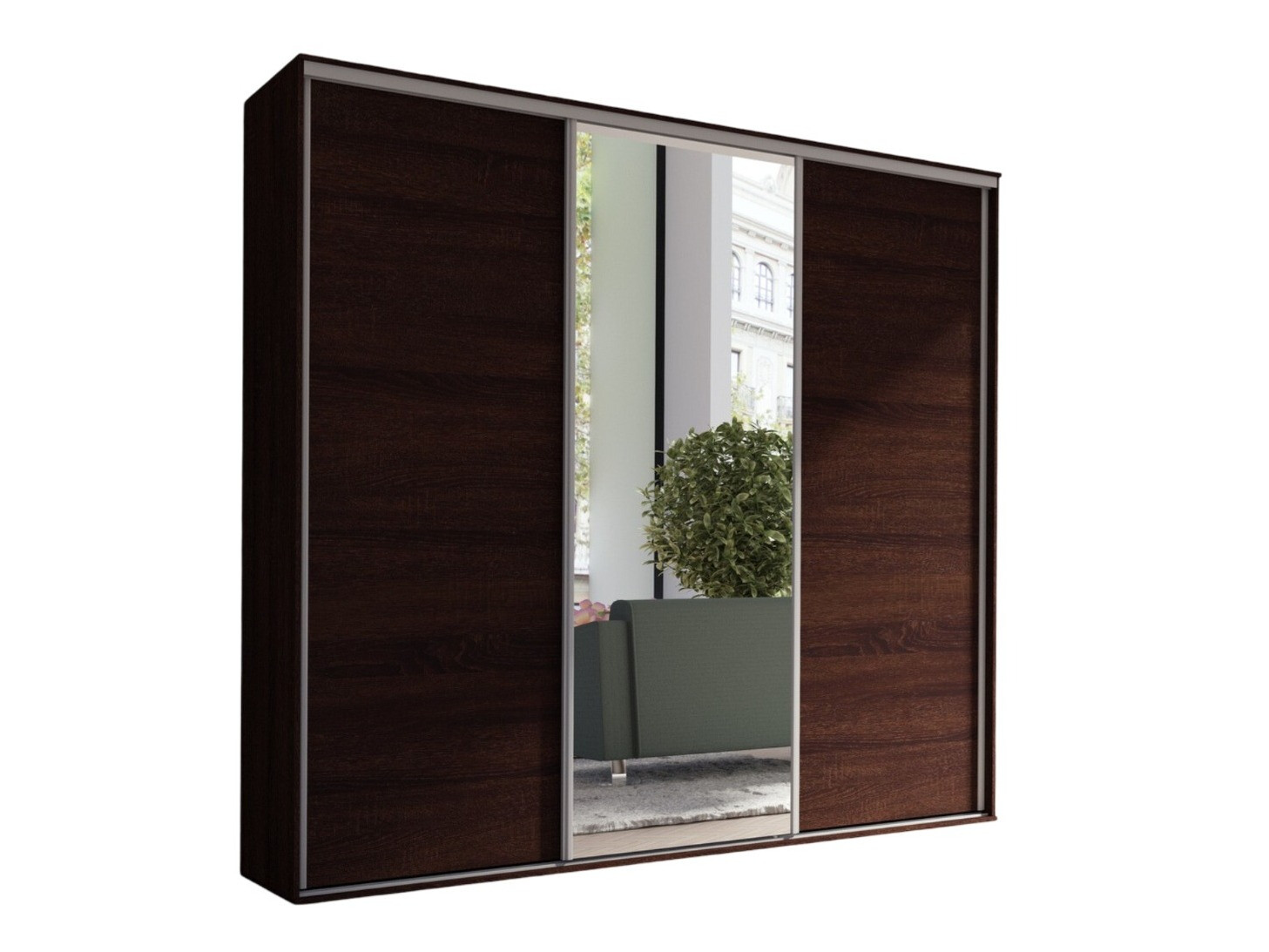 Kledingkast Murrieta 181 (Donker Sonoma eik)