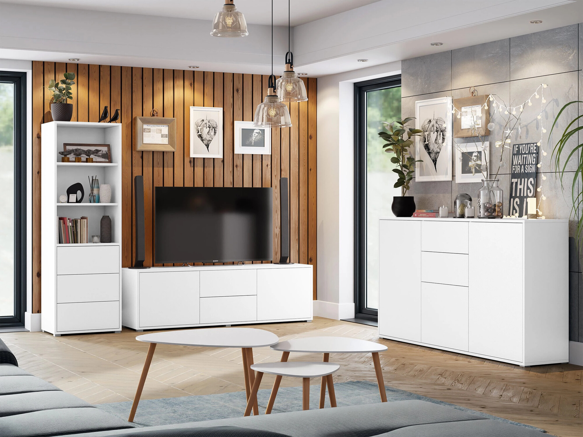 Ladekast Comfivo Fersoe 100 (Wit)