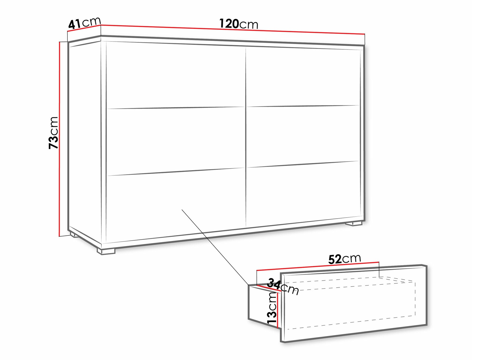 Ladekast Comfivo Fersoe 103 (Kasjmier)