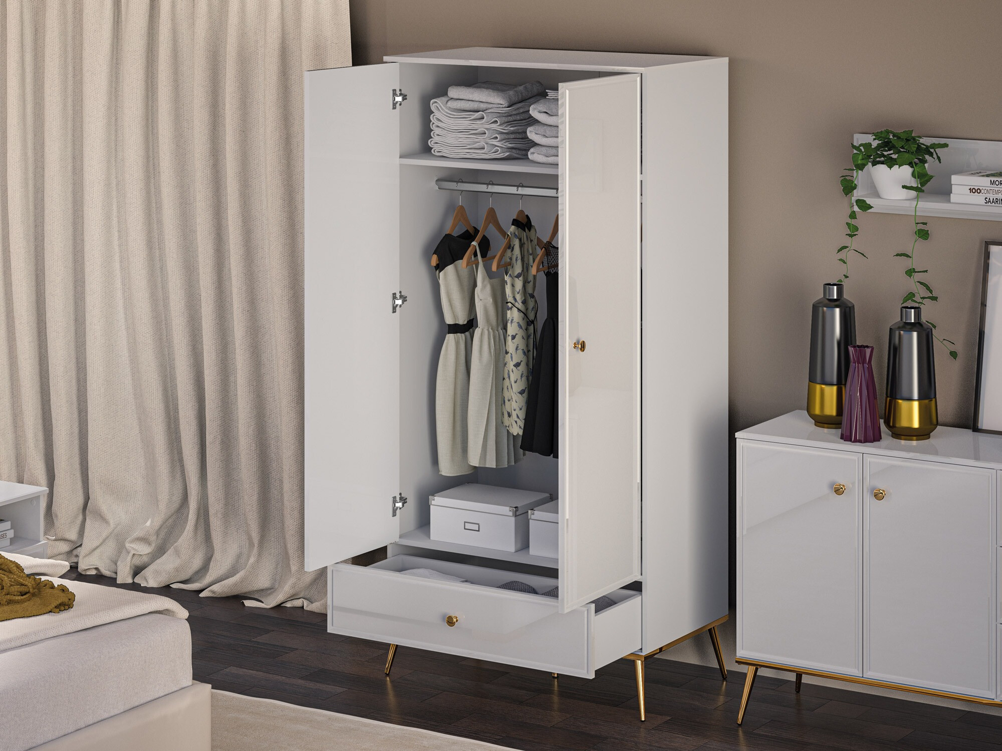 Kledingkast Elbrevi 100