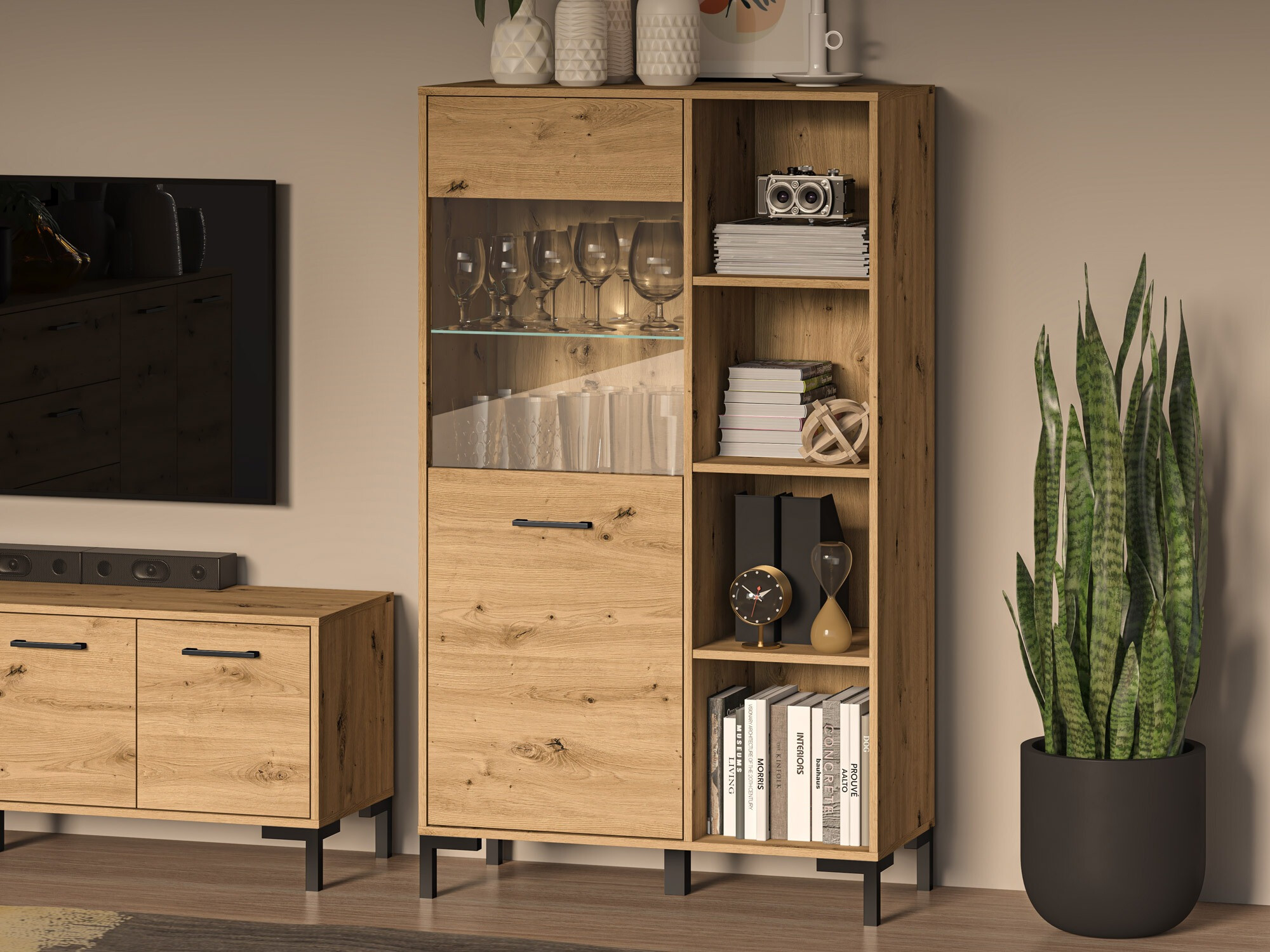 Boekenkast Larnolo 116