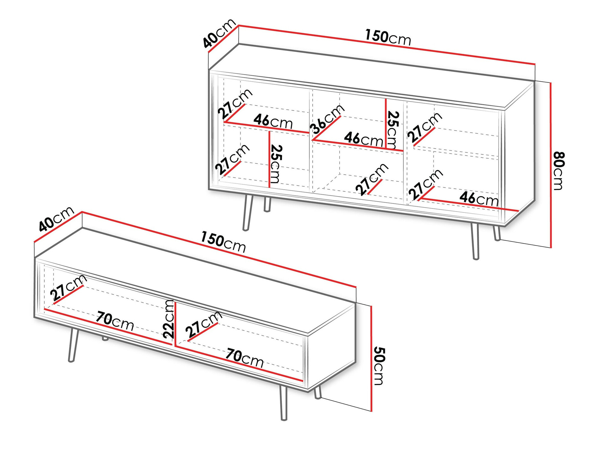 Woonkamerset Providence 192 (Grafiet)