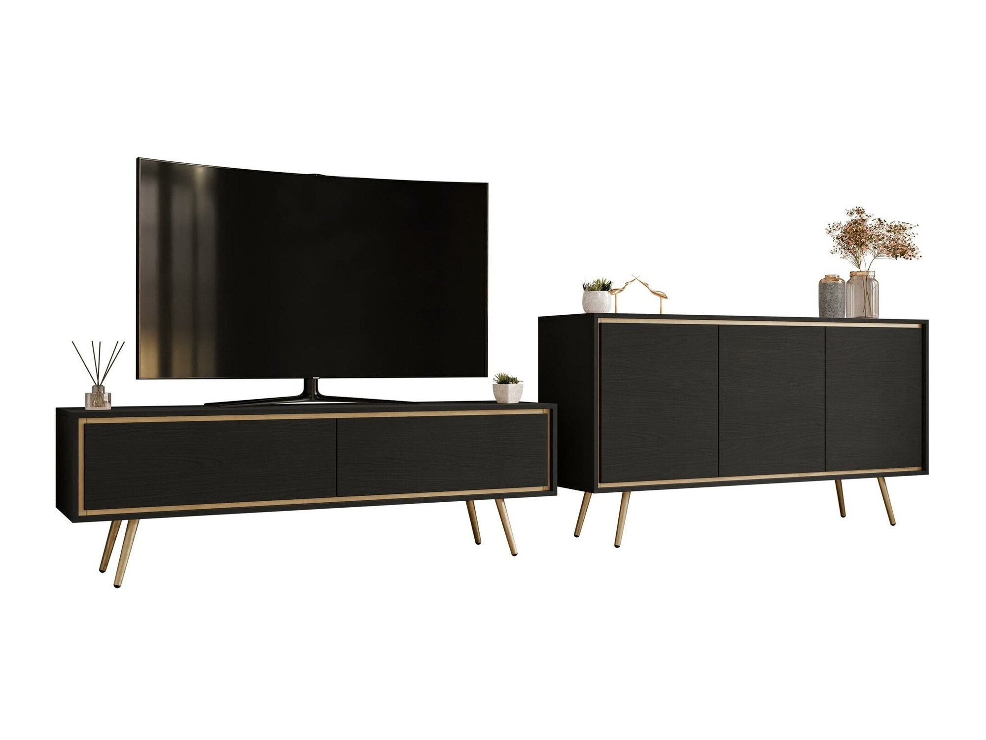 Woonkamerset Providence 192 (Grafiet)