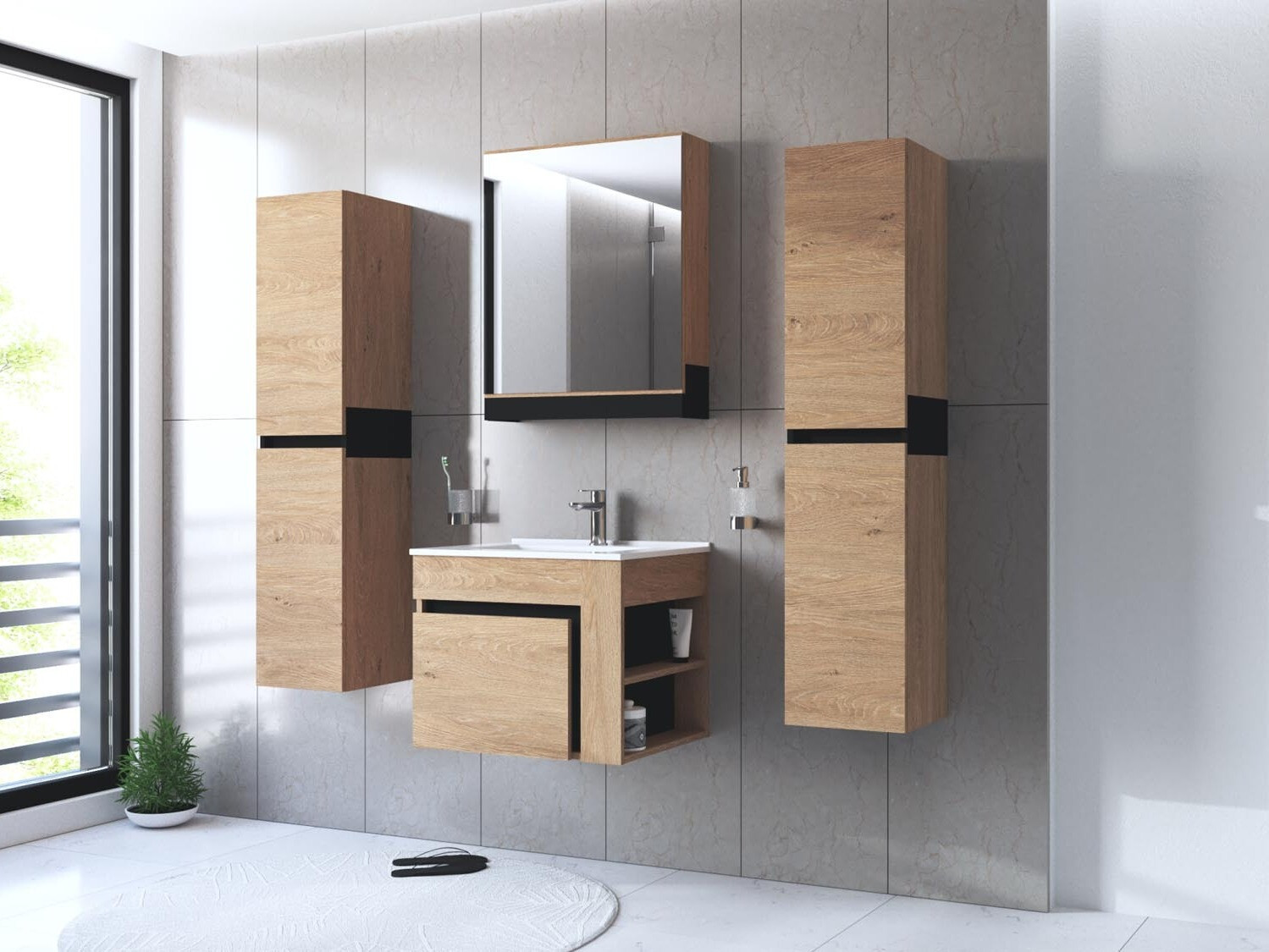 Badkamerset Fenetra 106