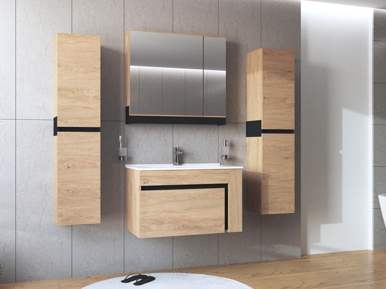 Badkamerspiegelkast Fenetra 104