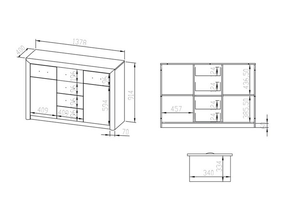 Ladekast Tivmori 107