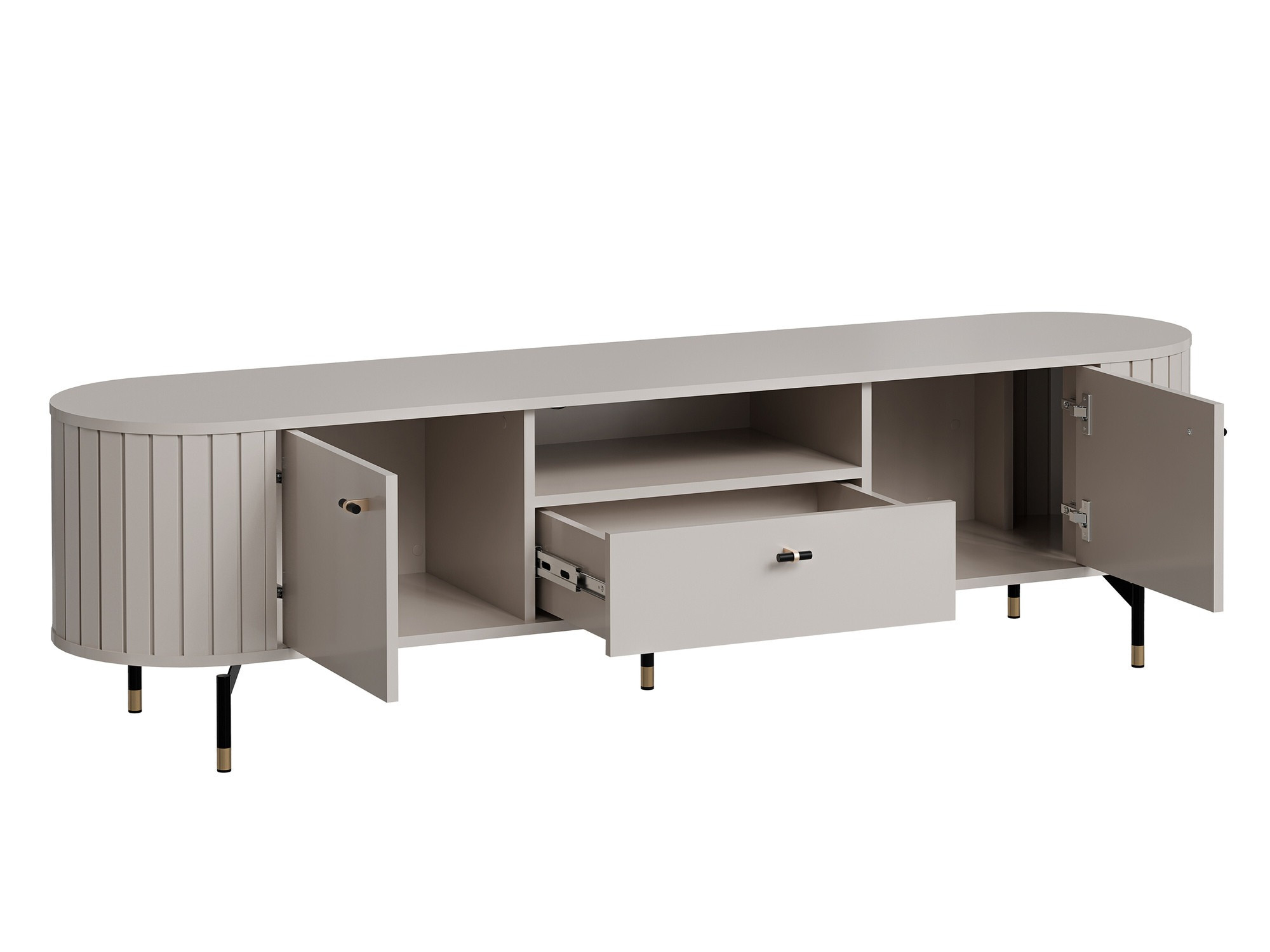 Woonkamerset Novmono 108 (Zwart)