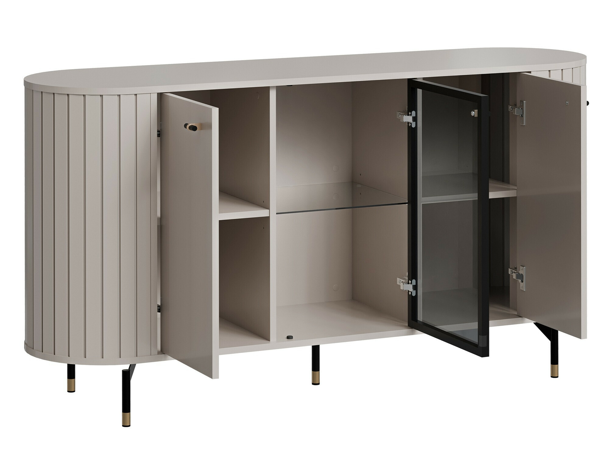 Woonkamerset Novmono 109 (Zwart)