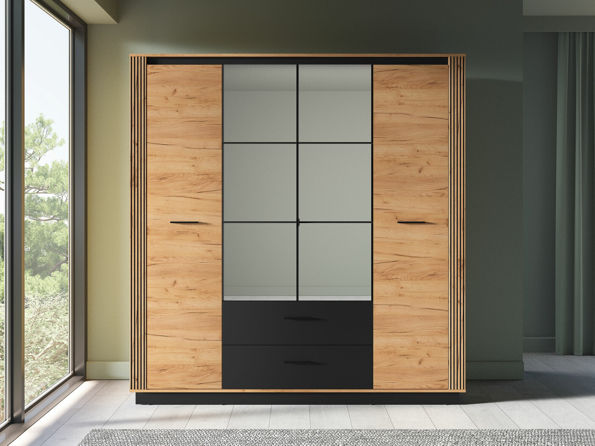 Kledingkast Livluo 100