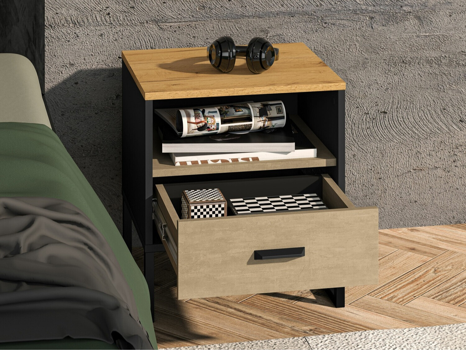 Nachtkastje Tortiva 107