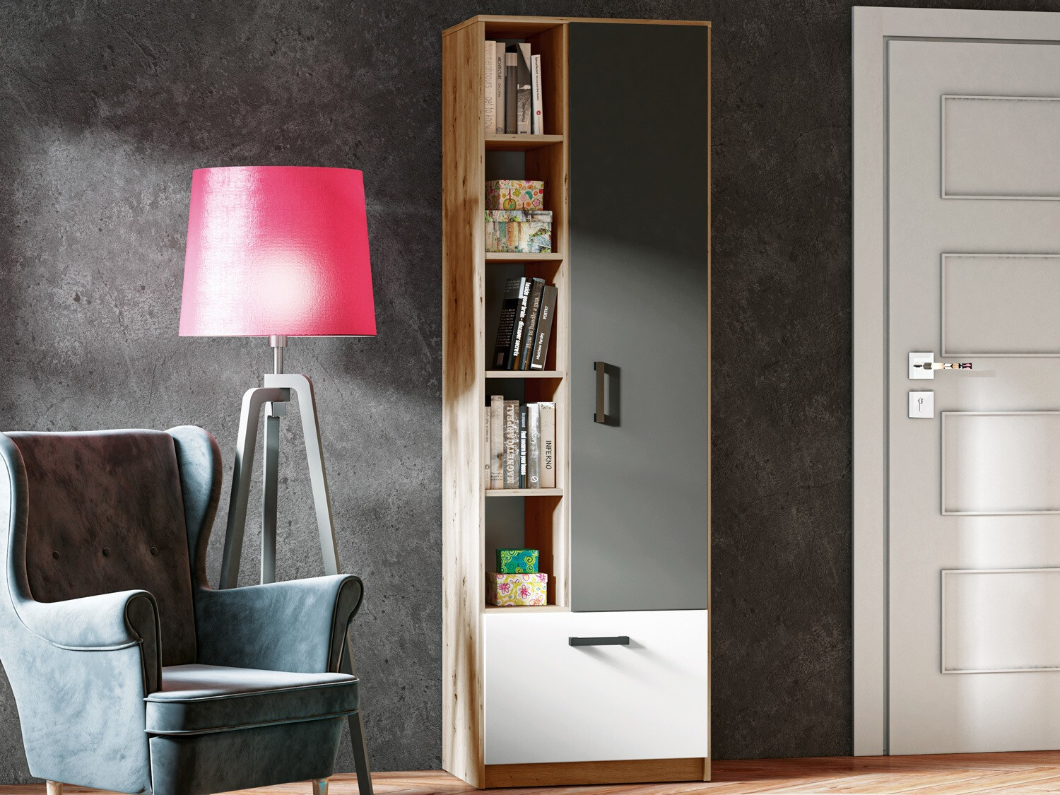 Boekenkast Nucavu 102