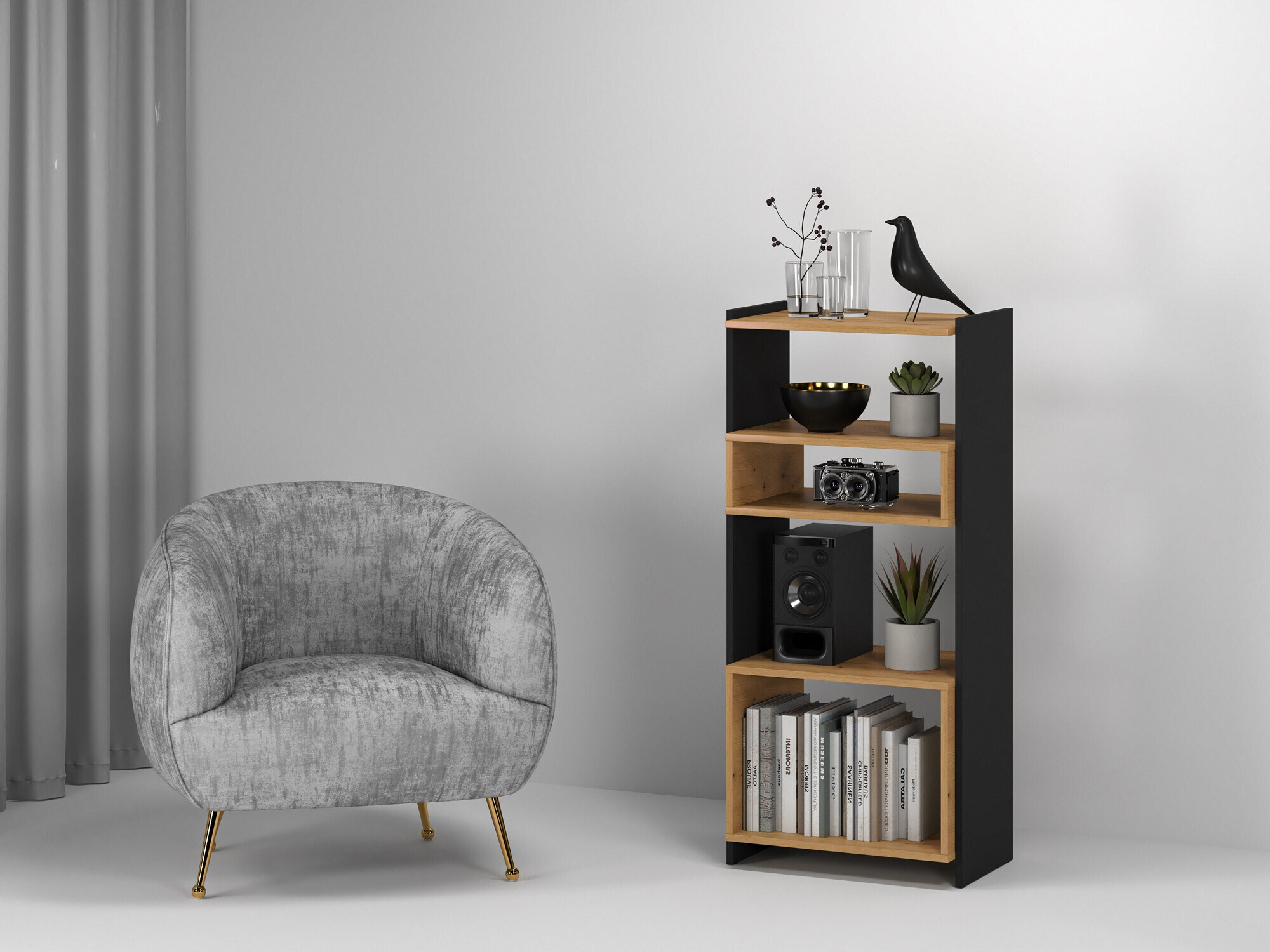 Boekenkast Madison 177